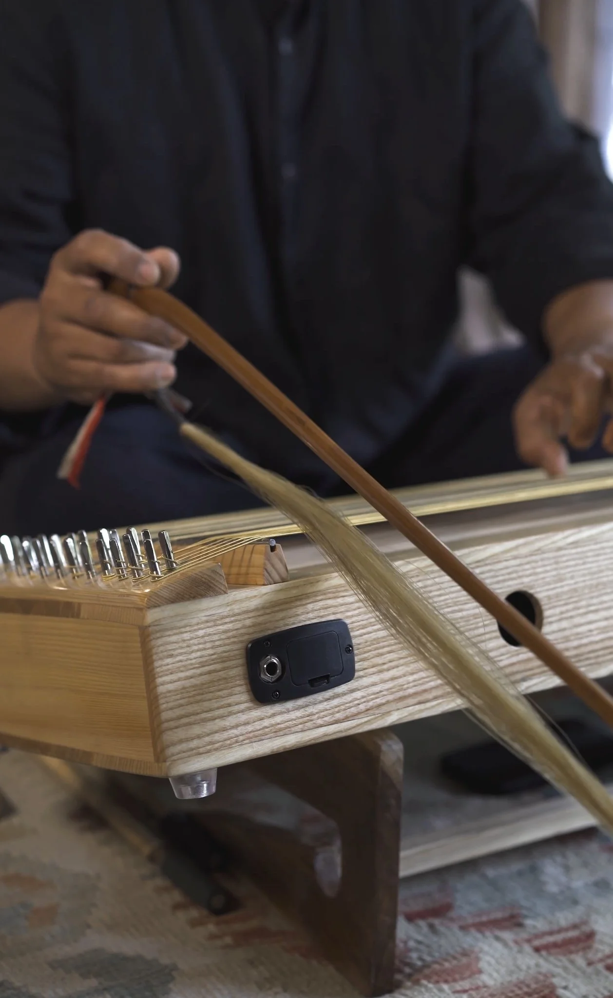 large monochord ash wood with bow.PNG