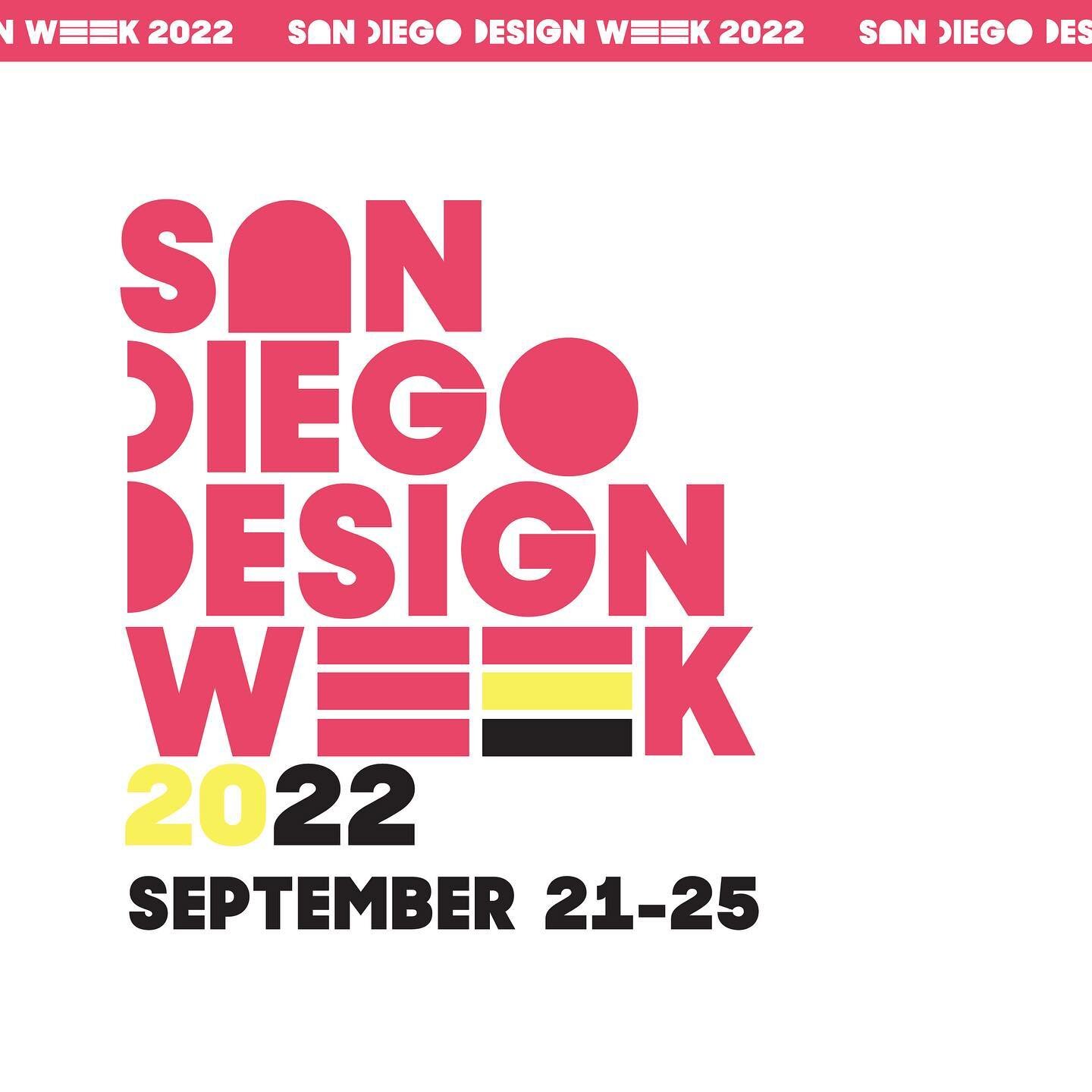 @sddesignweek (SDDW) presented by @mingeimuseum, is back September 21-25 for its annual five-day event celebrating design across the binational San Diego-Tijuana region. 🎉

WalknRollSD will present at design week, with a workshop + guided tour on Sa