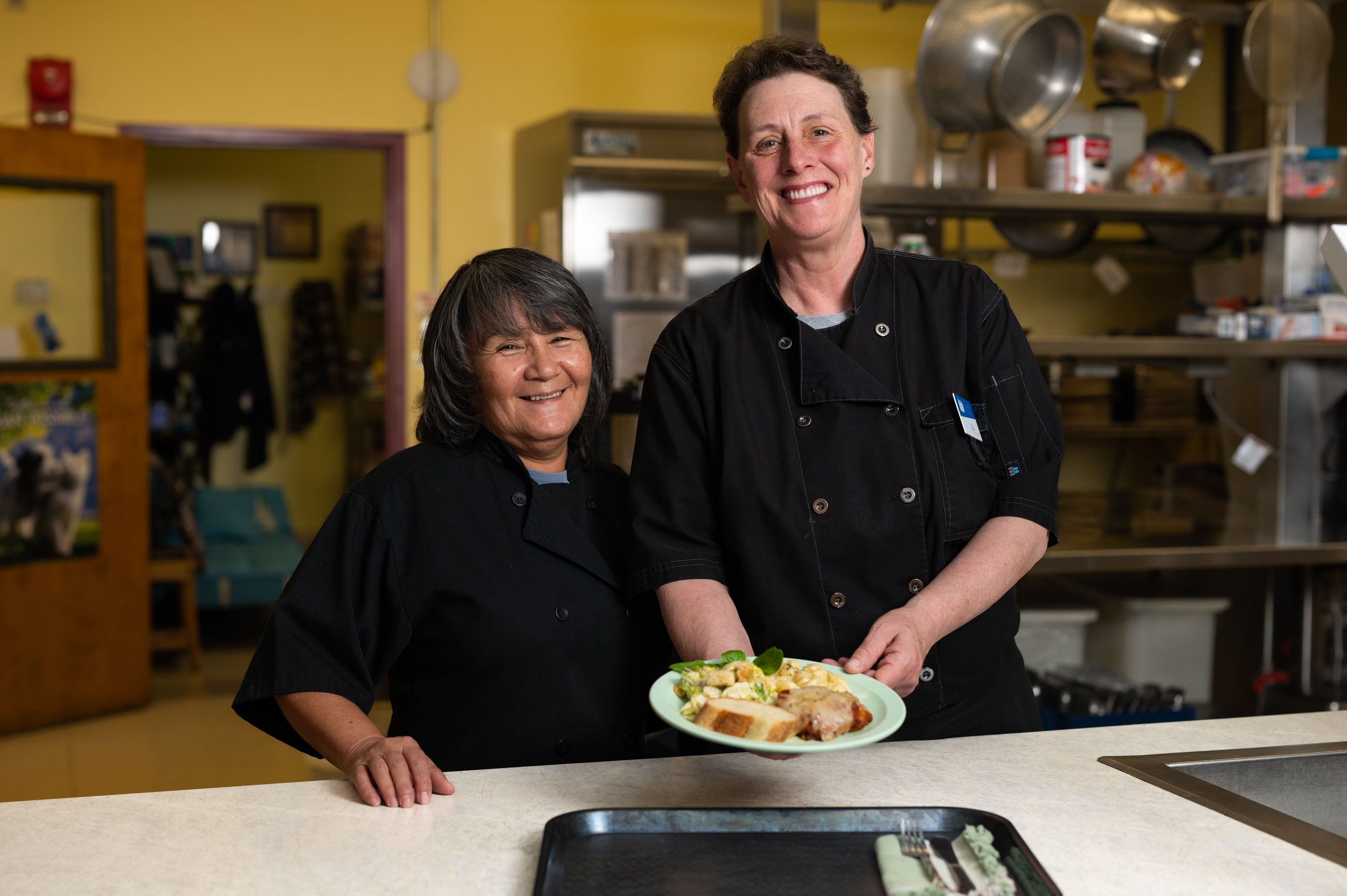 Meal Service at Union Gospel Mission of Salem Simonka Place