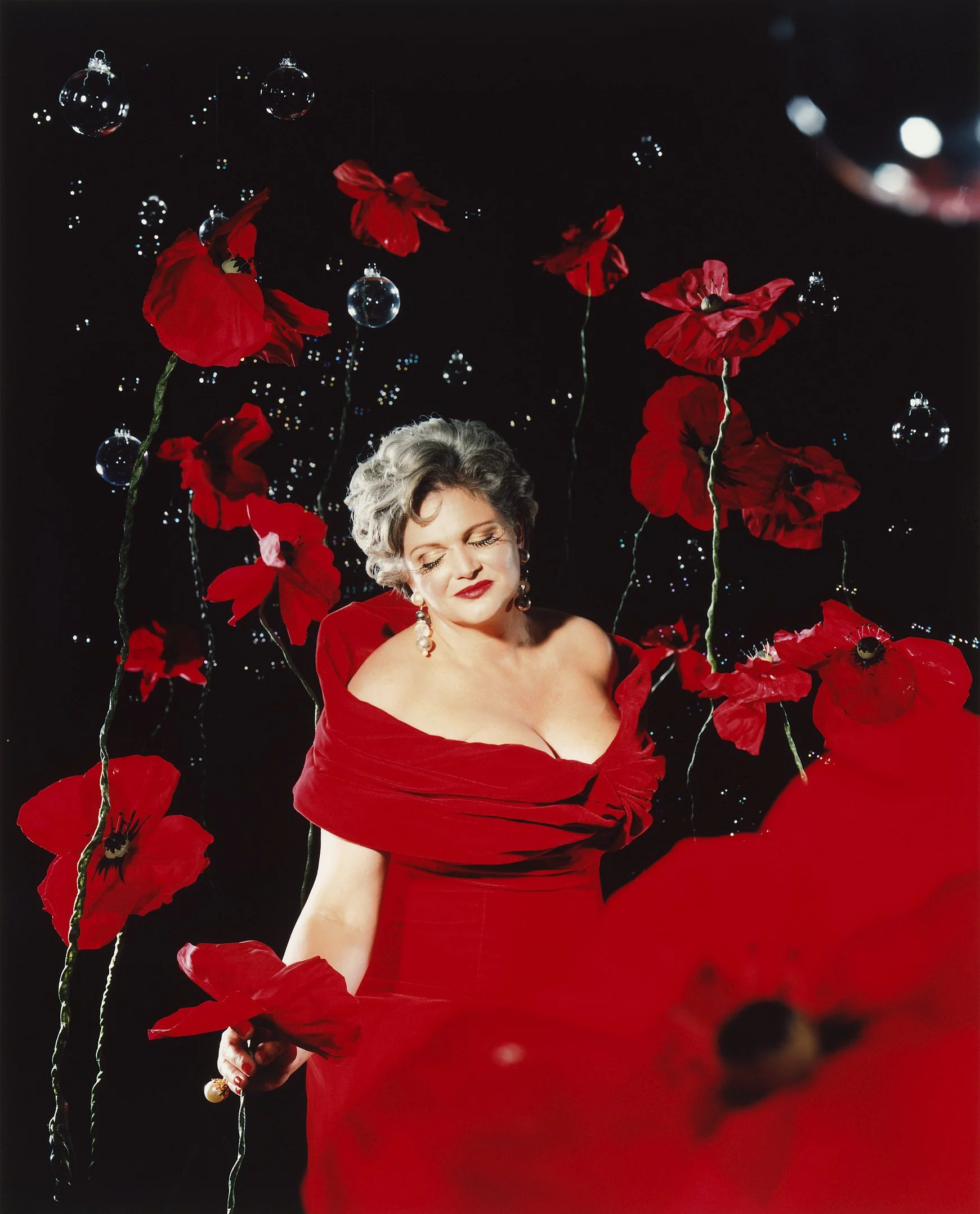 Helen with Poppies