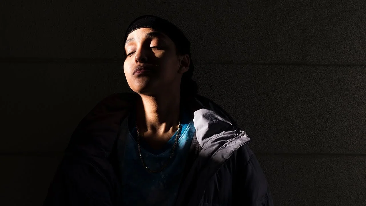 Portait of rapper Musti, Munch Museet