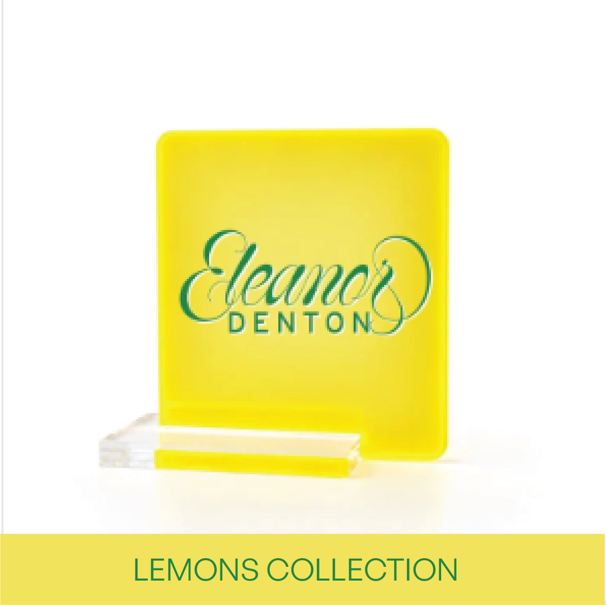 FLUORESCENT YELLOW PLACE CARDS