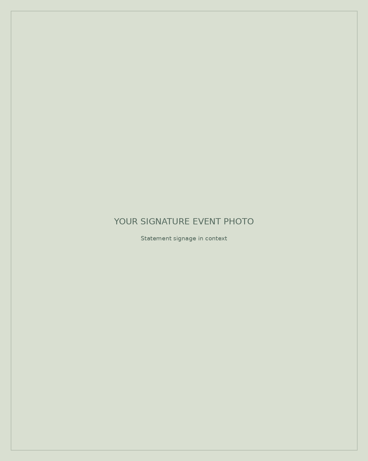 Placeholder for your signature event photograph