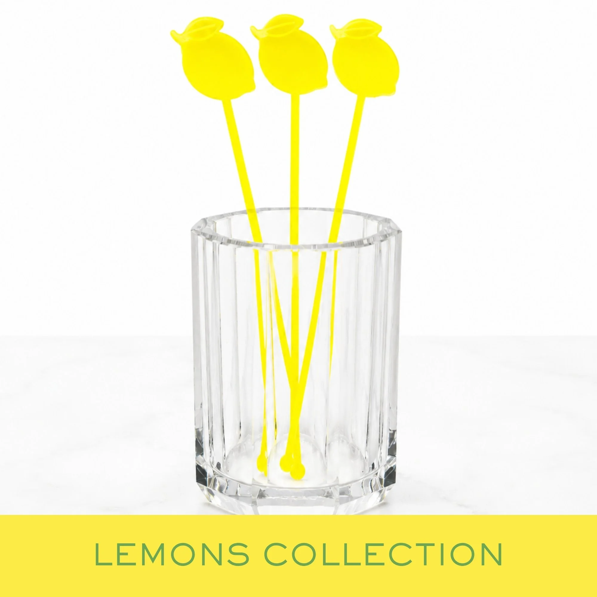 LEMON SWIZZLE STICKS | SET OF 30