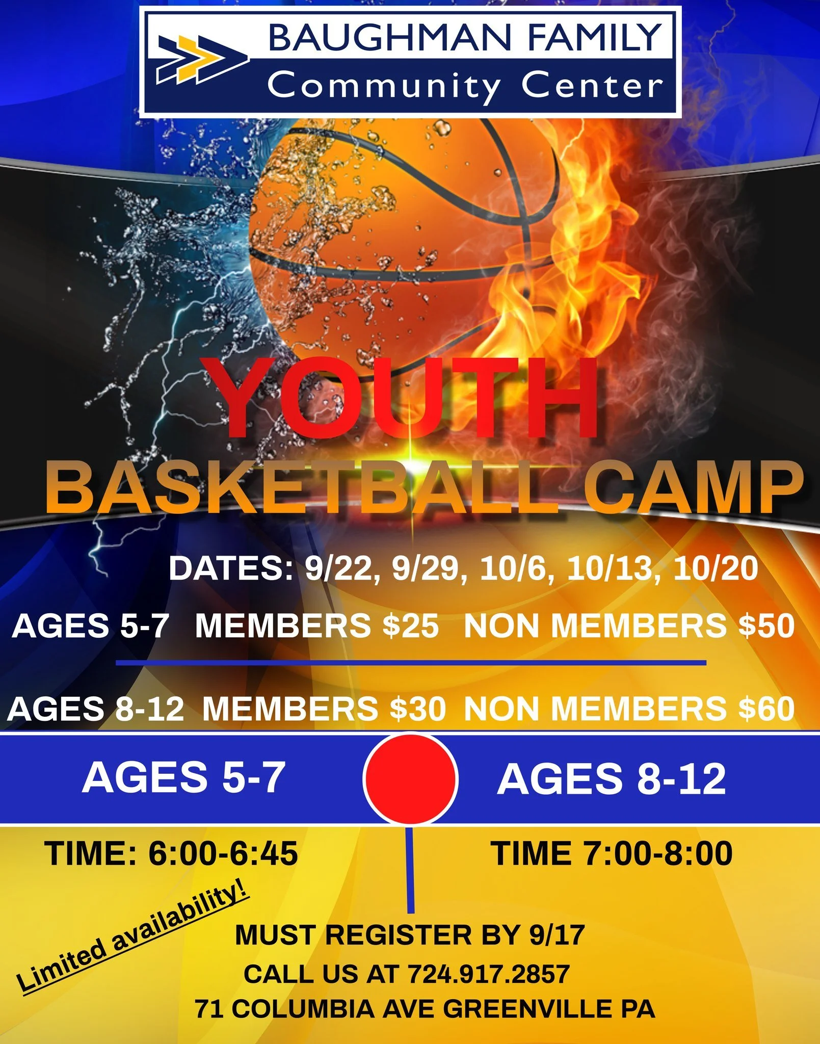Youth Basketball Camp Registration