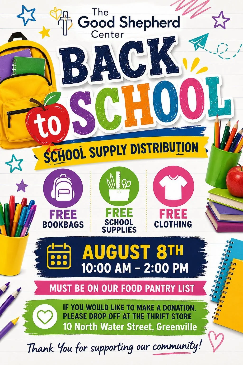 Back to School Supply Distribution