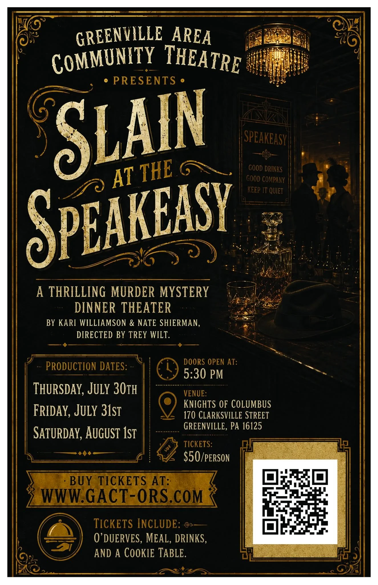 Slain At the Speakeasy