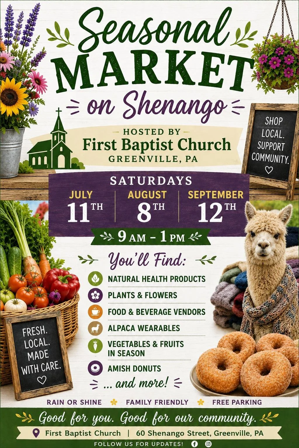 Seasonal Market on Shenango