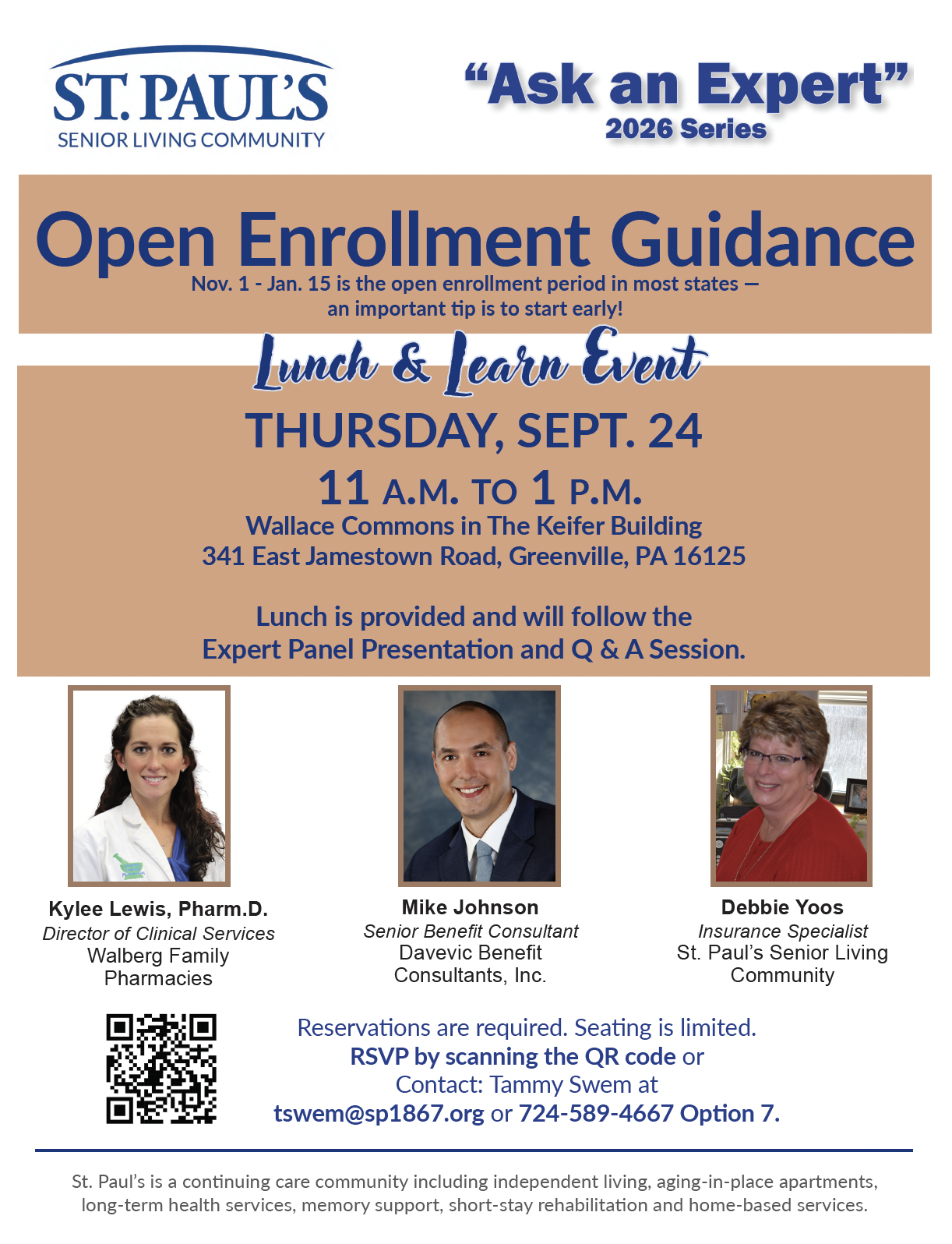 Lunch & Learn: Open Enrollment