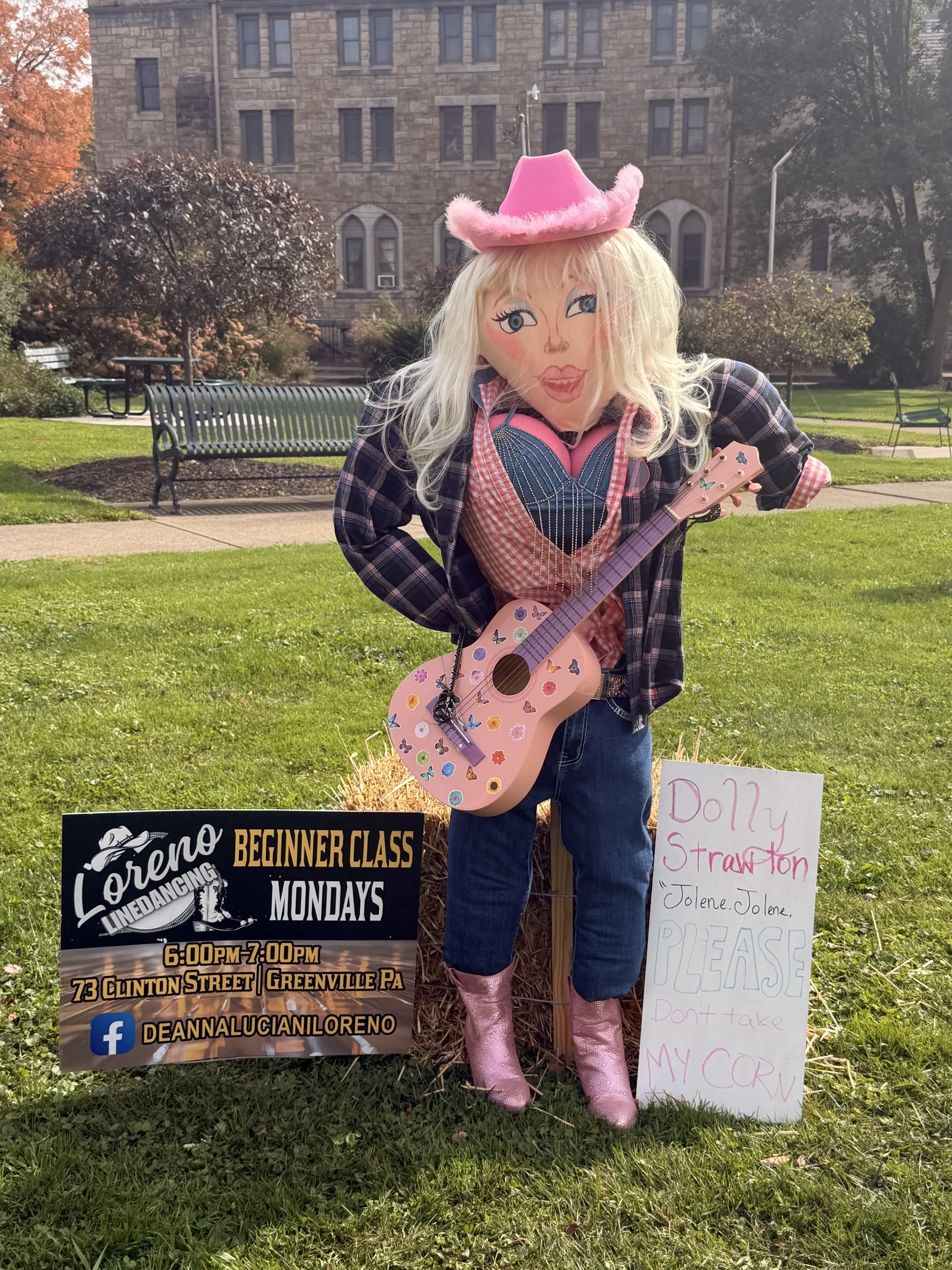 "Dolly Staw-ton" Deanna Loreno Line Dancing