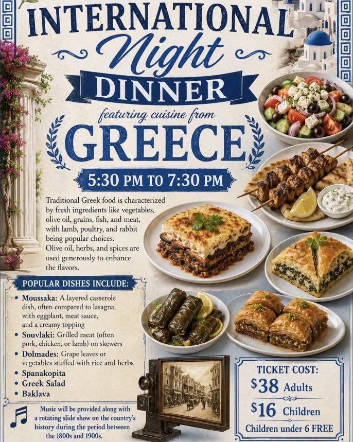 International Greece Dinner Night