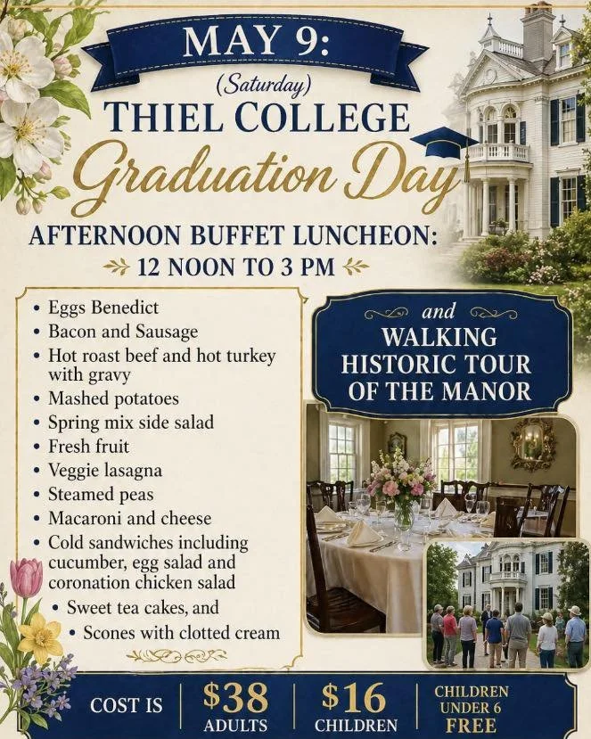 Thiel College Graduation Afternoon Buffet