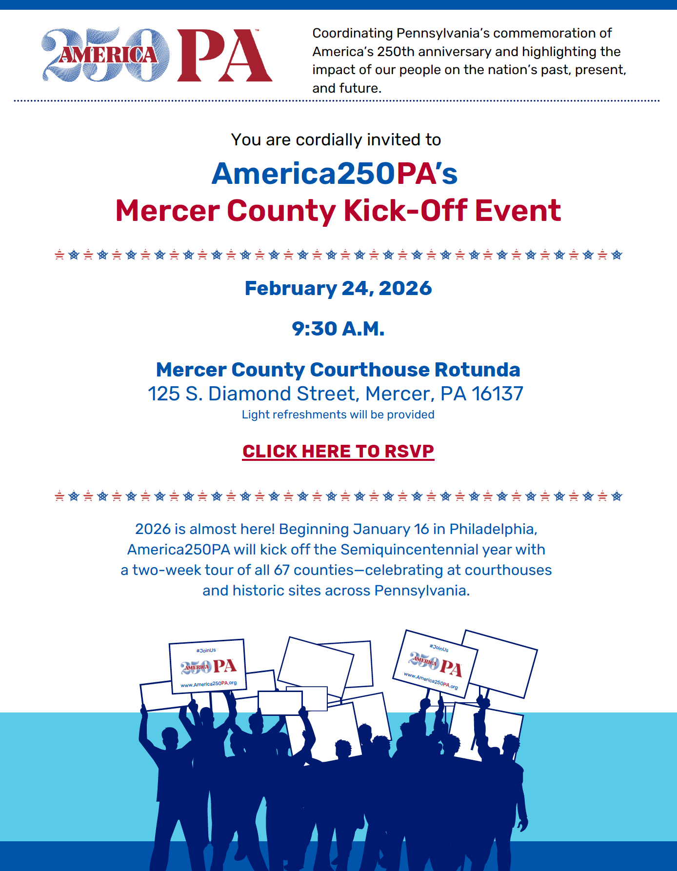 America 250 Kick-Off Event
