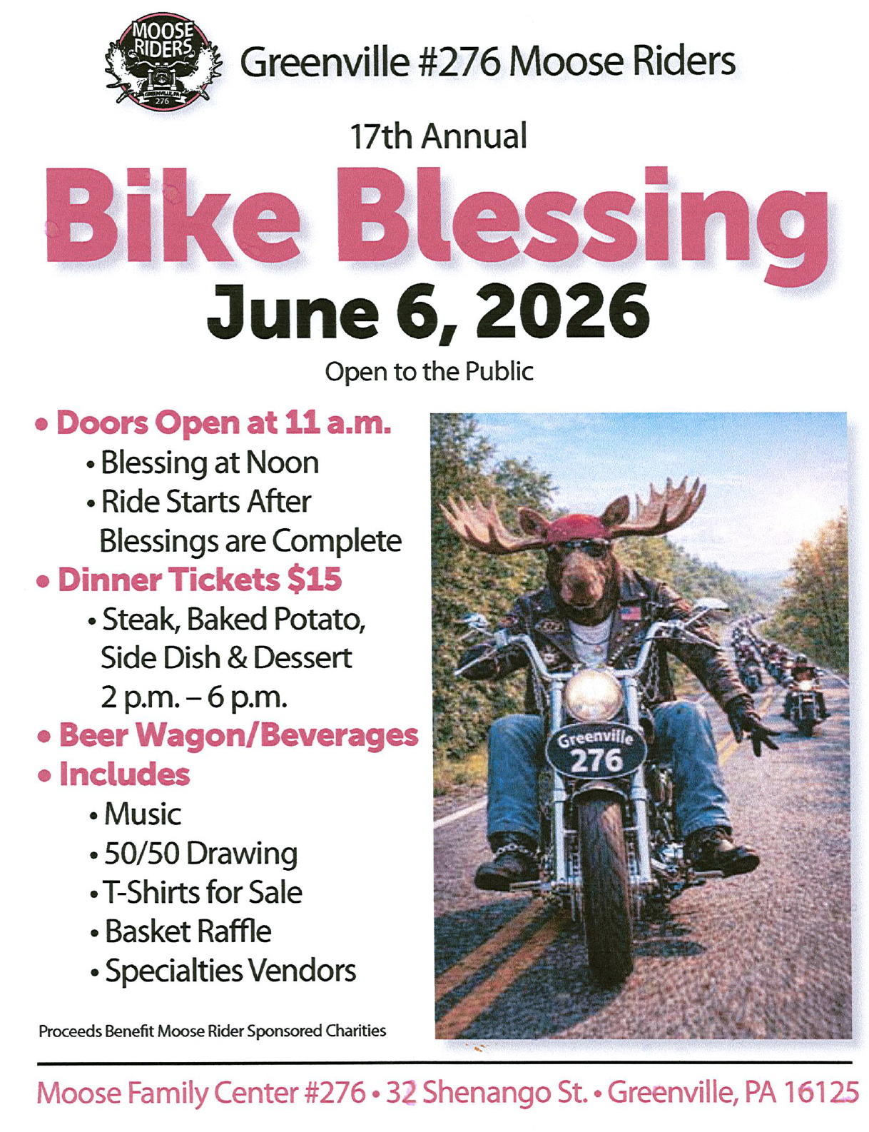 17th Annual Bike Blessing