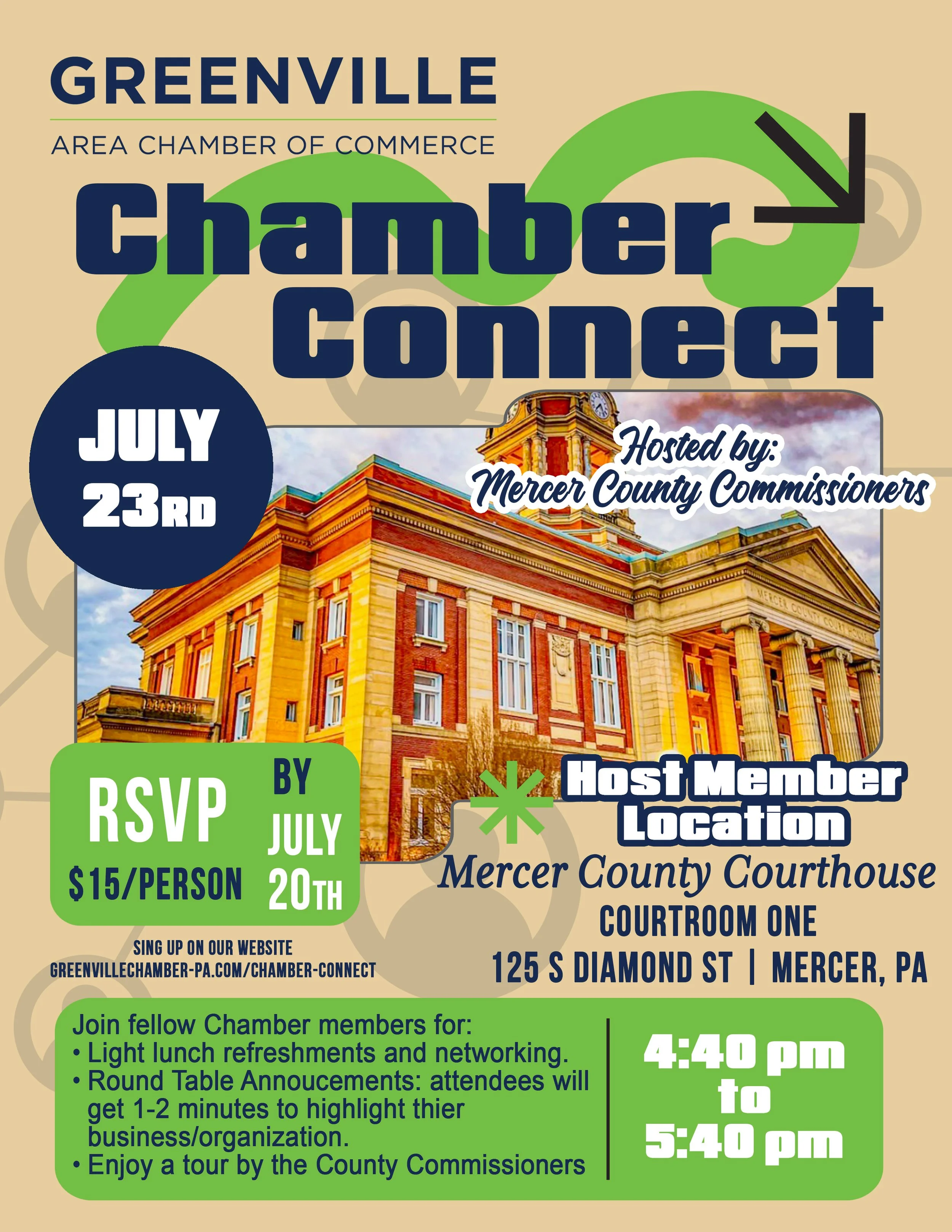 Chamber Connect-Mercer Courthouse