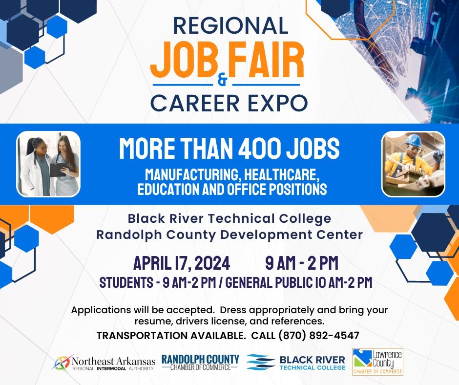 RiverBank will be set up at the Regional Job Fair &amp; Career Expo tomorrow from 9:00am - 2:00pm. Stop by and see us!