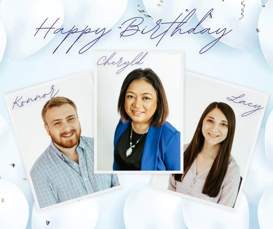 🎉 Happy Birthday to Our Amazing Team Members! 🎉
This month, we got to celebrate three special birthdays at RiverBank! 🥳
🎂 Lacy
🎂 Konnor
🎂 Cheryld
Thank you all for the positivity, dedication, and teamwork you bring each day. We’re so gr