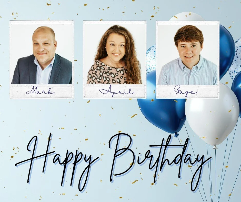 🥳 Birthday Spotlight! 🥳
Help us wish a big Happy Birthday to three of our RiverBank teammates who celebrated this month:
🎉 Mark
🎉 April
🎉 Gage
We’re thankful for all that you do and hope your special days were filled with happiness, laug