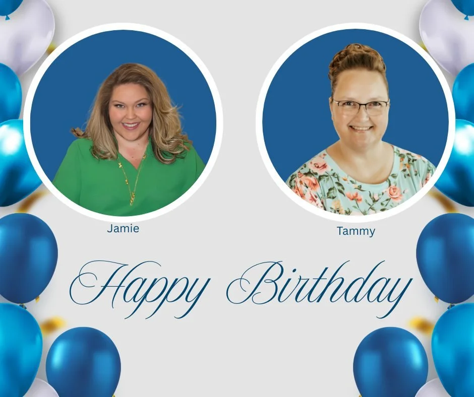 🎉 Birthday Celebrations! 🎉
This past month, we had the pleasure of celebrating the birthdays of two of our RiverBank team members &mdash; Jamie and Tammy! 🥳

We hope your birthdays were filled with happiness, laughter, and maybe even a little cake