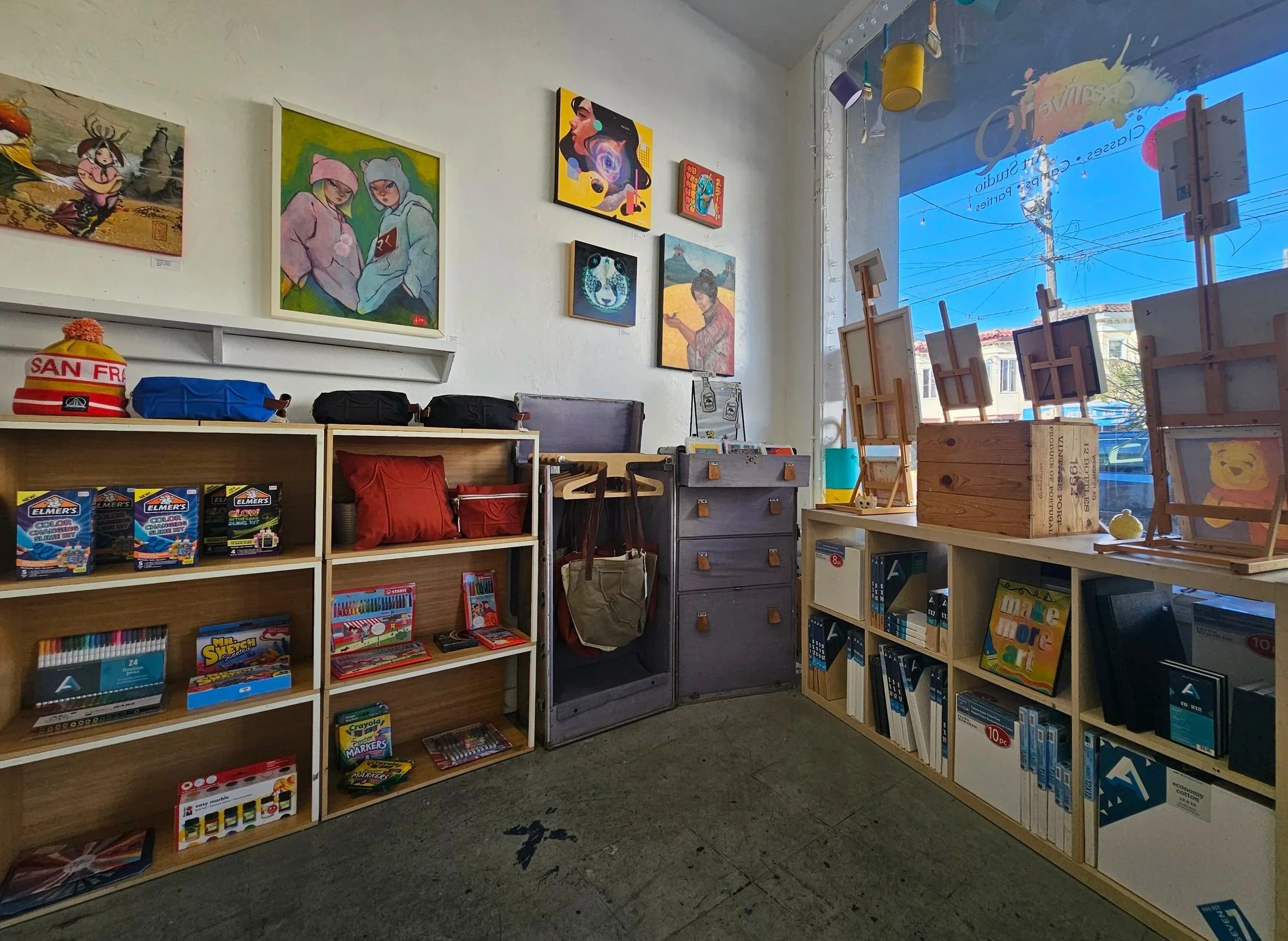 Gallery & Gift Shop — Creative IQ Art Studio