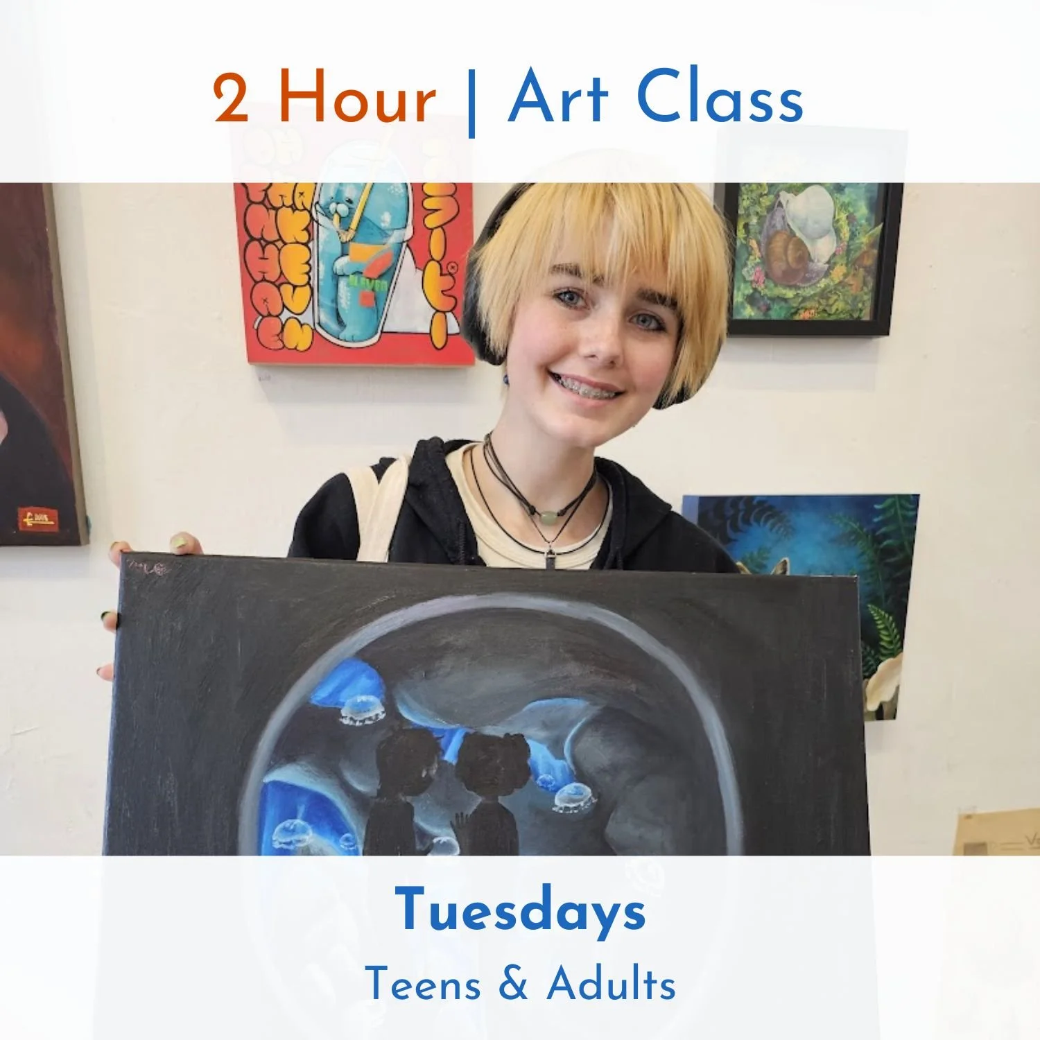 2 Hour Teens & Adults Art Class — Creative IQ Art Studio