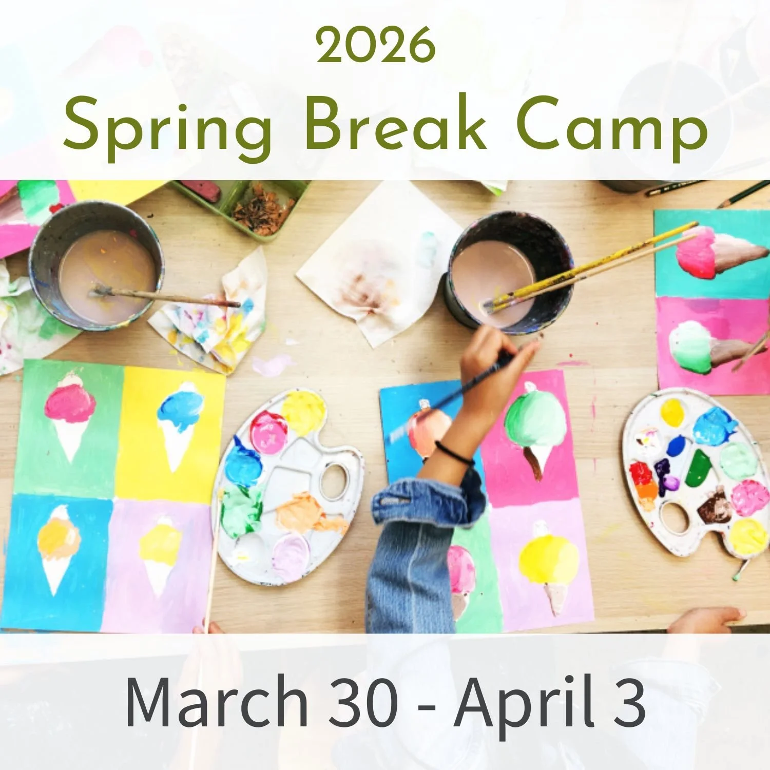 Spring Camp 2027 — Creative IQ Art Studio