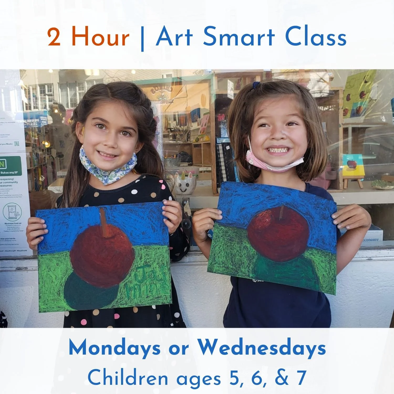 2 Hour Art Smart Class — Creative IQ Art Studio