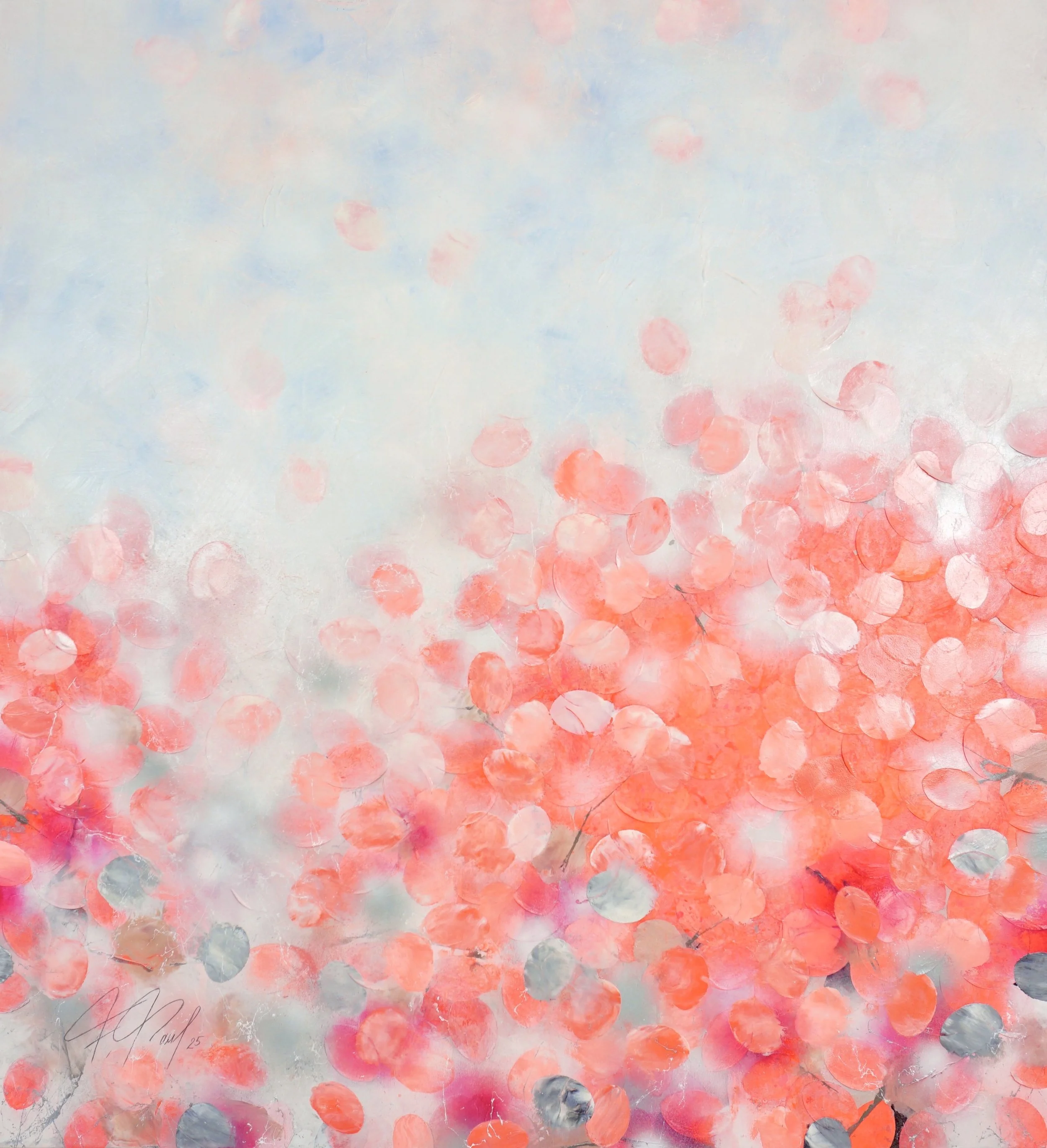 Eternal Sakura II_120x110cm_Öl,Acryl,Reispapier auf Leinwand_2025.jpg