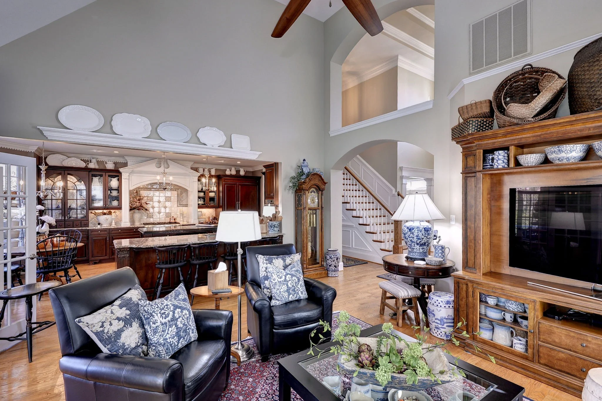 Great Room opens to Kitchen