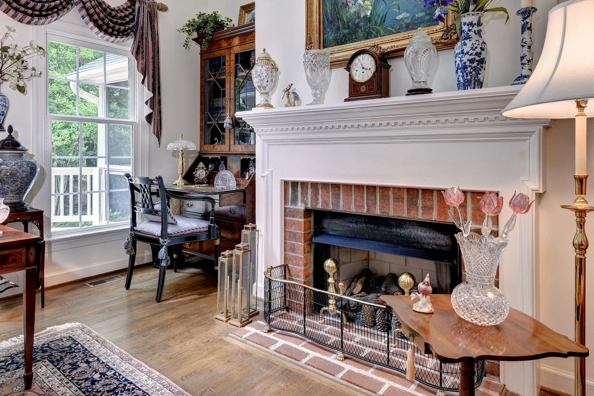 Fireplace in Great Room