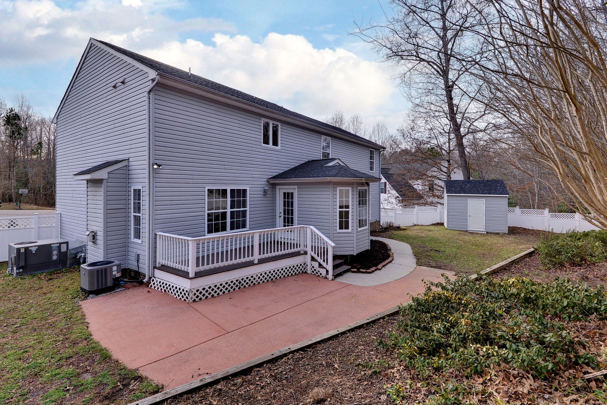 Rear exterior