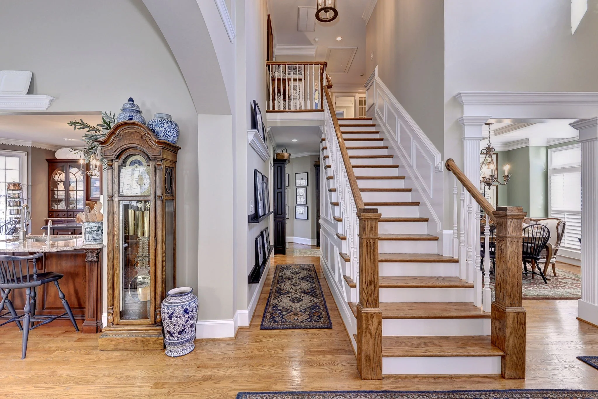 Staircase to Second Floor