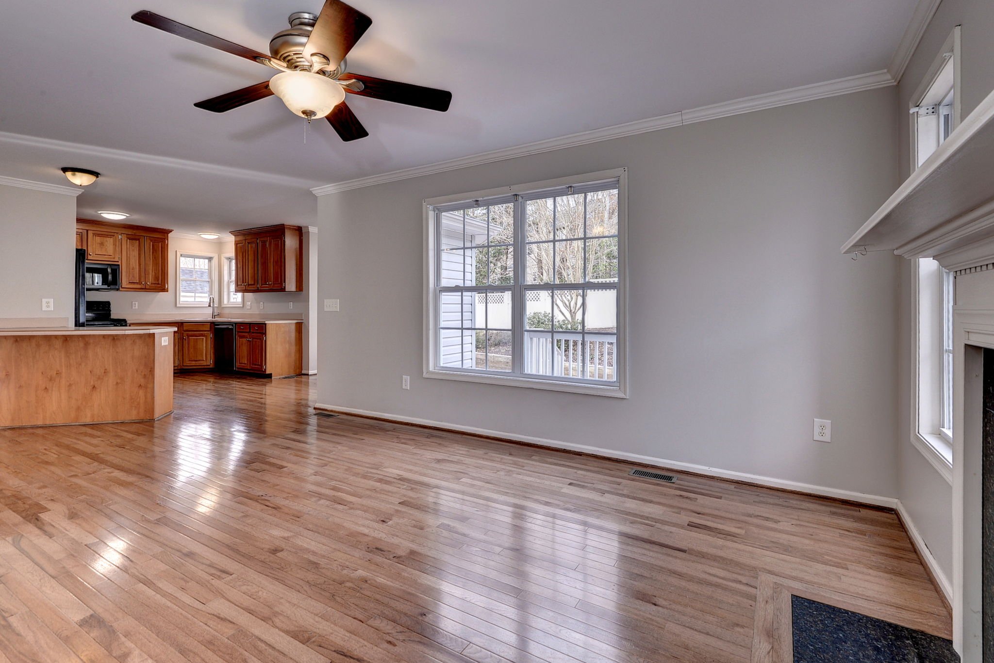Great Room opens to Kitchen