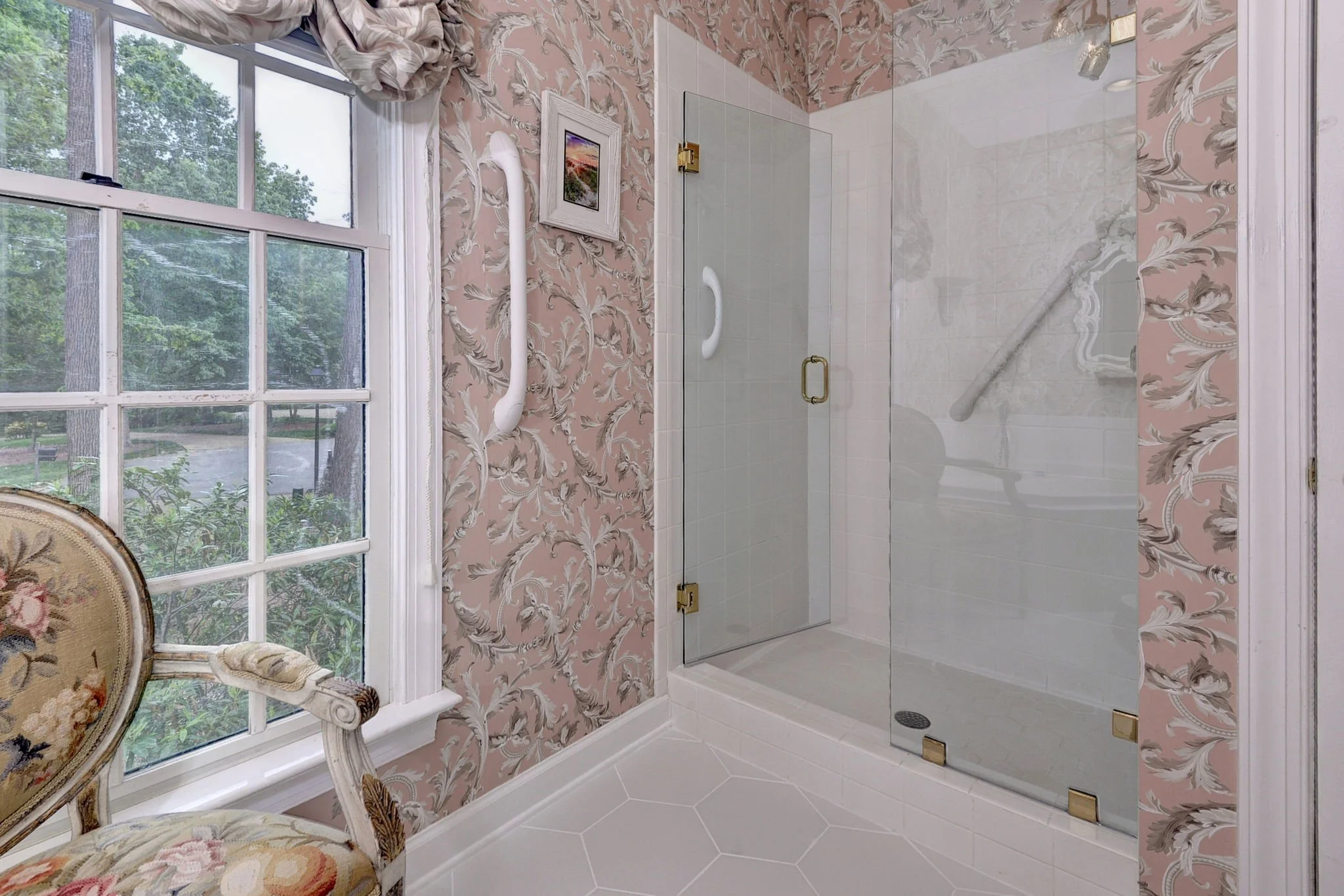 Shower in Primary Bathroom