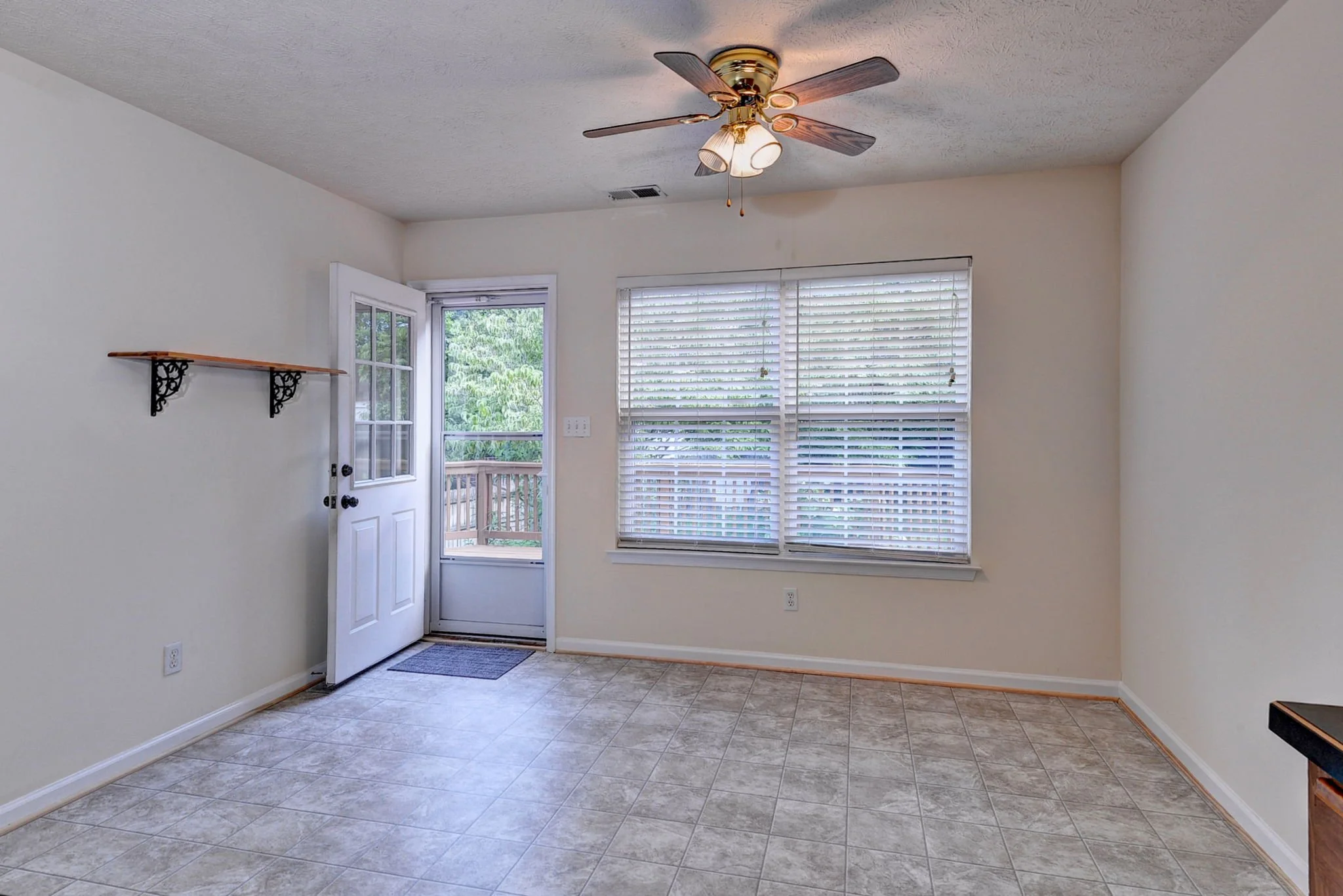 Breakfast Room that walks out to Back Deck