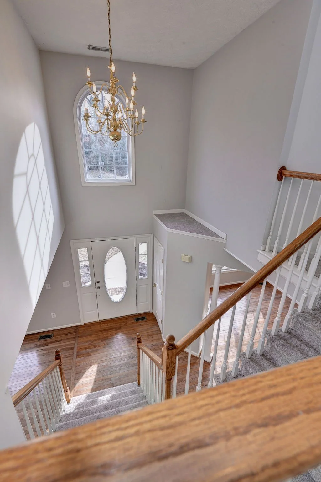 Second Floor View of Foyer