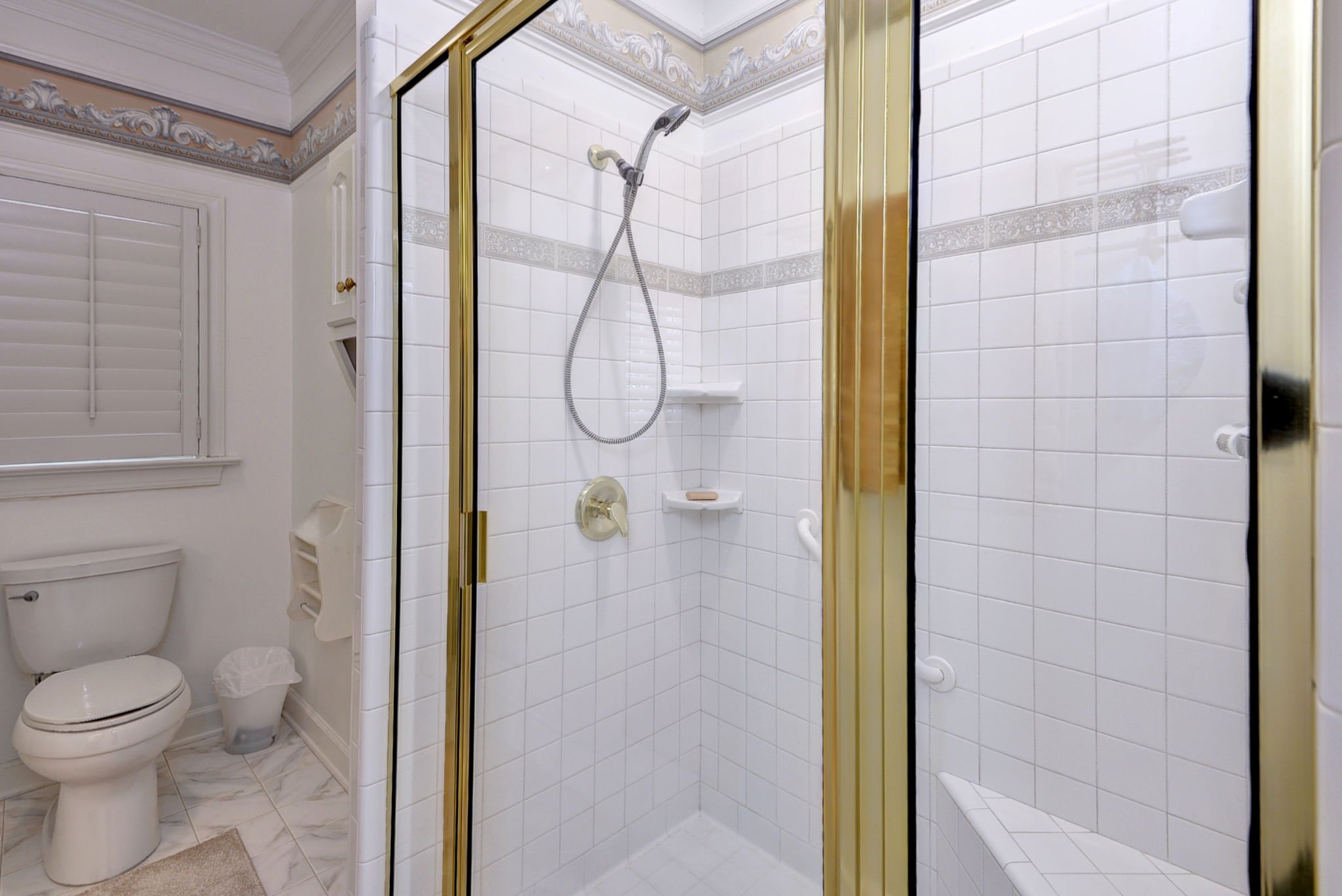 Large Shower in Primary Bathroom