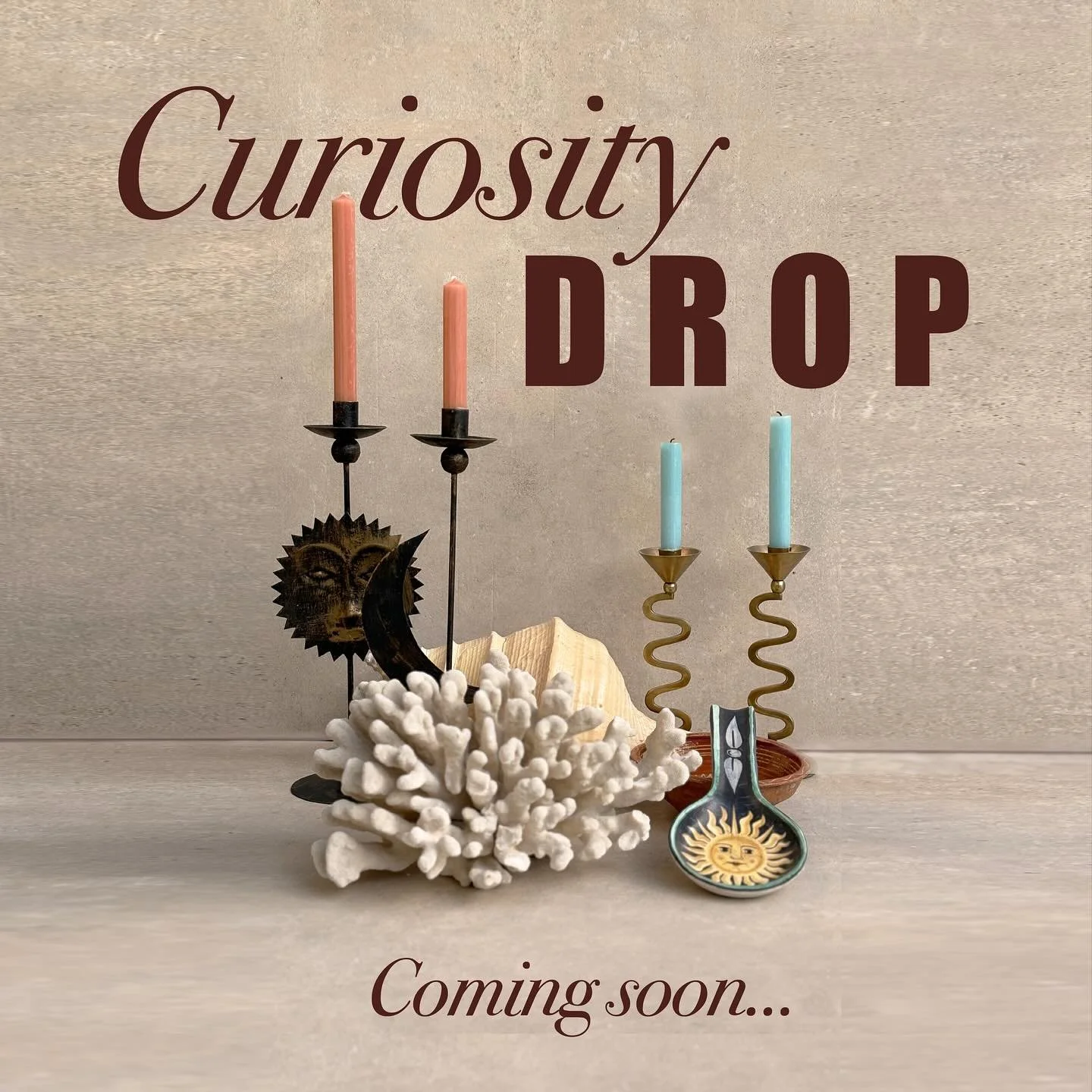 🐚 🕯️ 🪸 🌞 Launching soon! 🐚 🕯️ 🪸 🌞 
We are so so excited to finally share what we have been
working on in the background for the past 6 months!
Along with our weekly curations we will be launching a
curiosity shop on our website! Our founder F