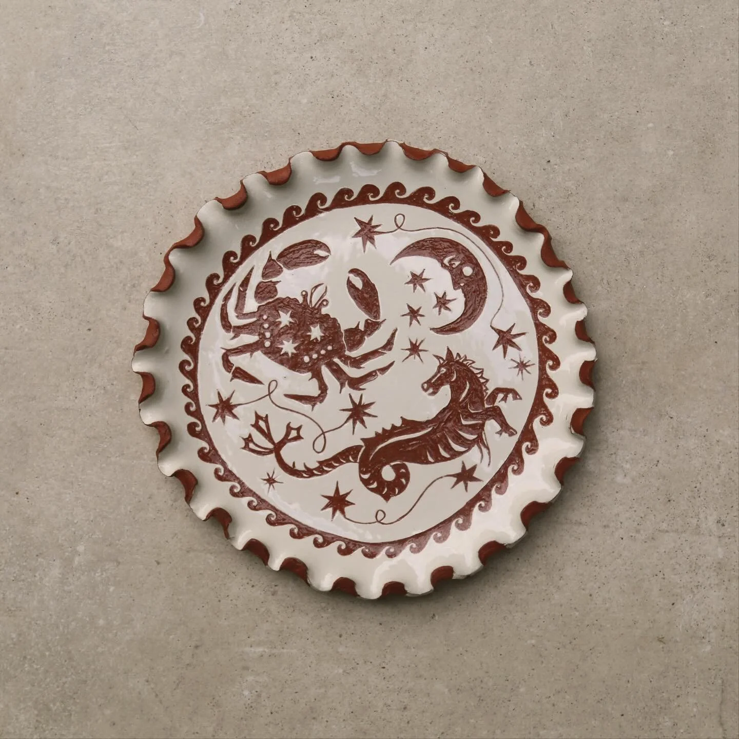 Celebrate the winter solstice with our Astraeus Wall Plate! ✨

We have limited pieces left from our first collection all featured on our website, link in bio.