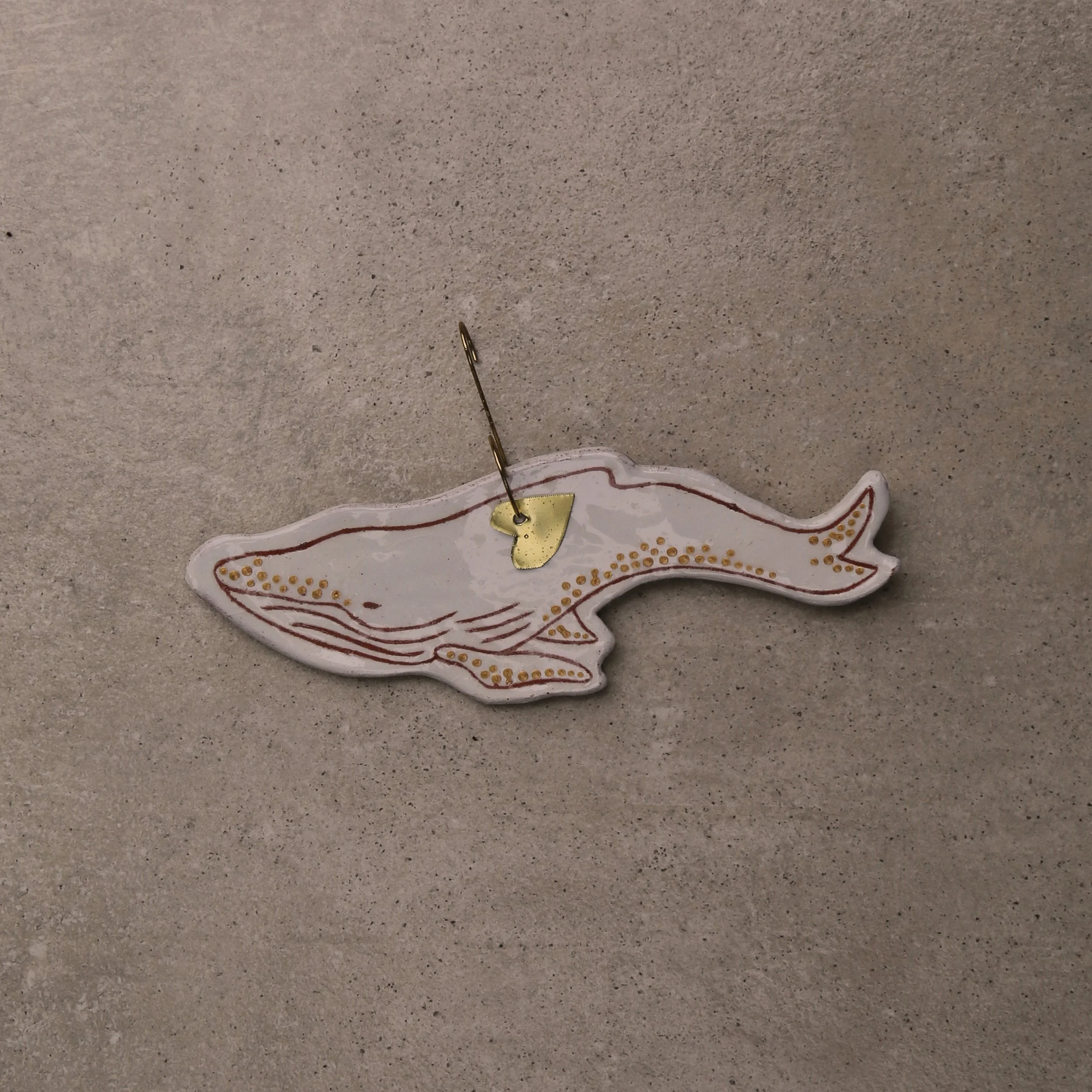 Whale Christmas Tree Decoration