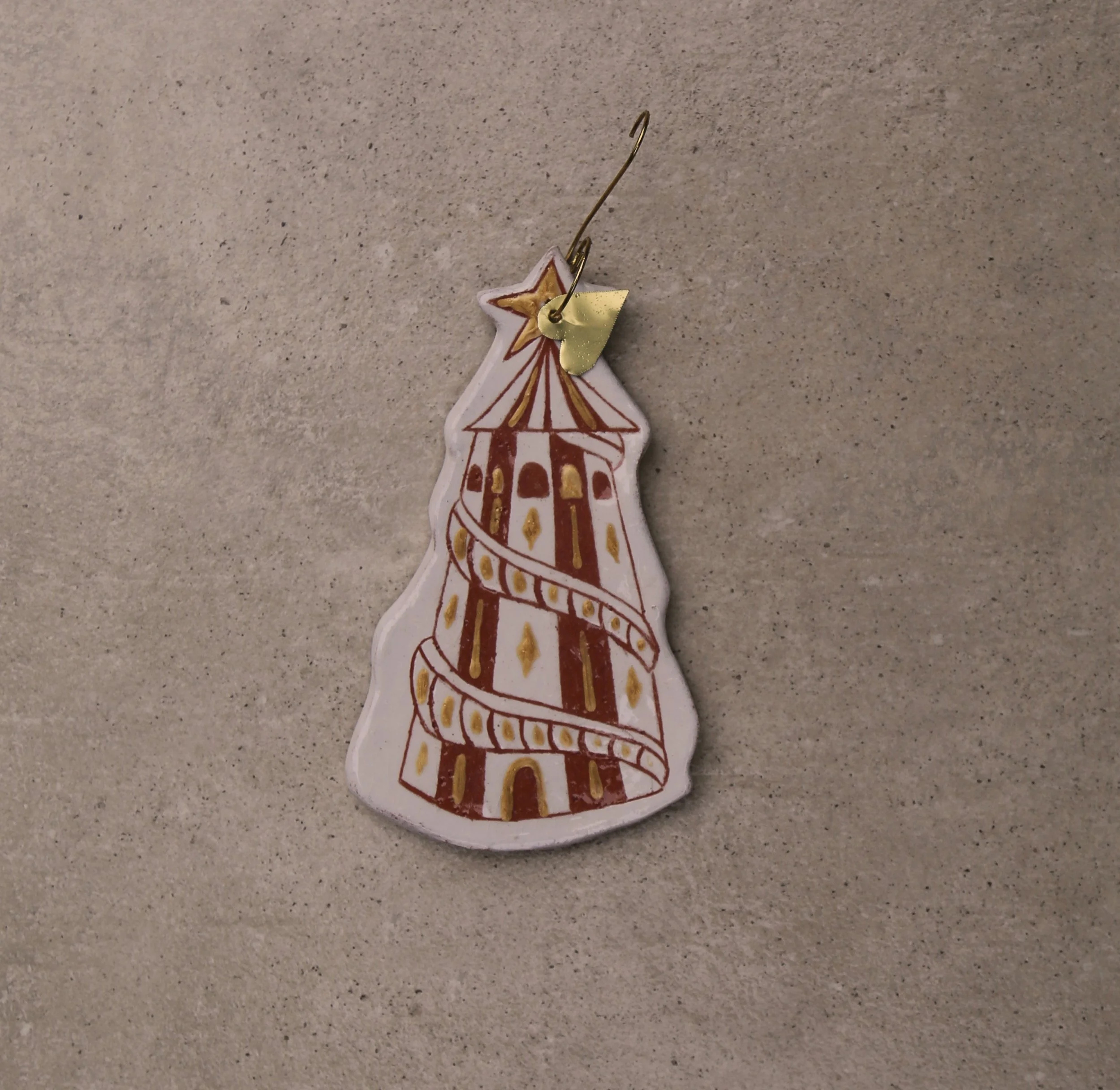 Helter Skelter Christmas Tree Decoration