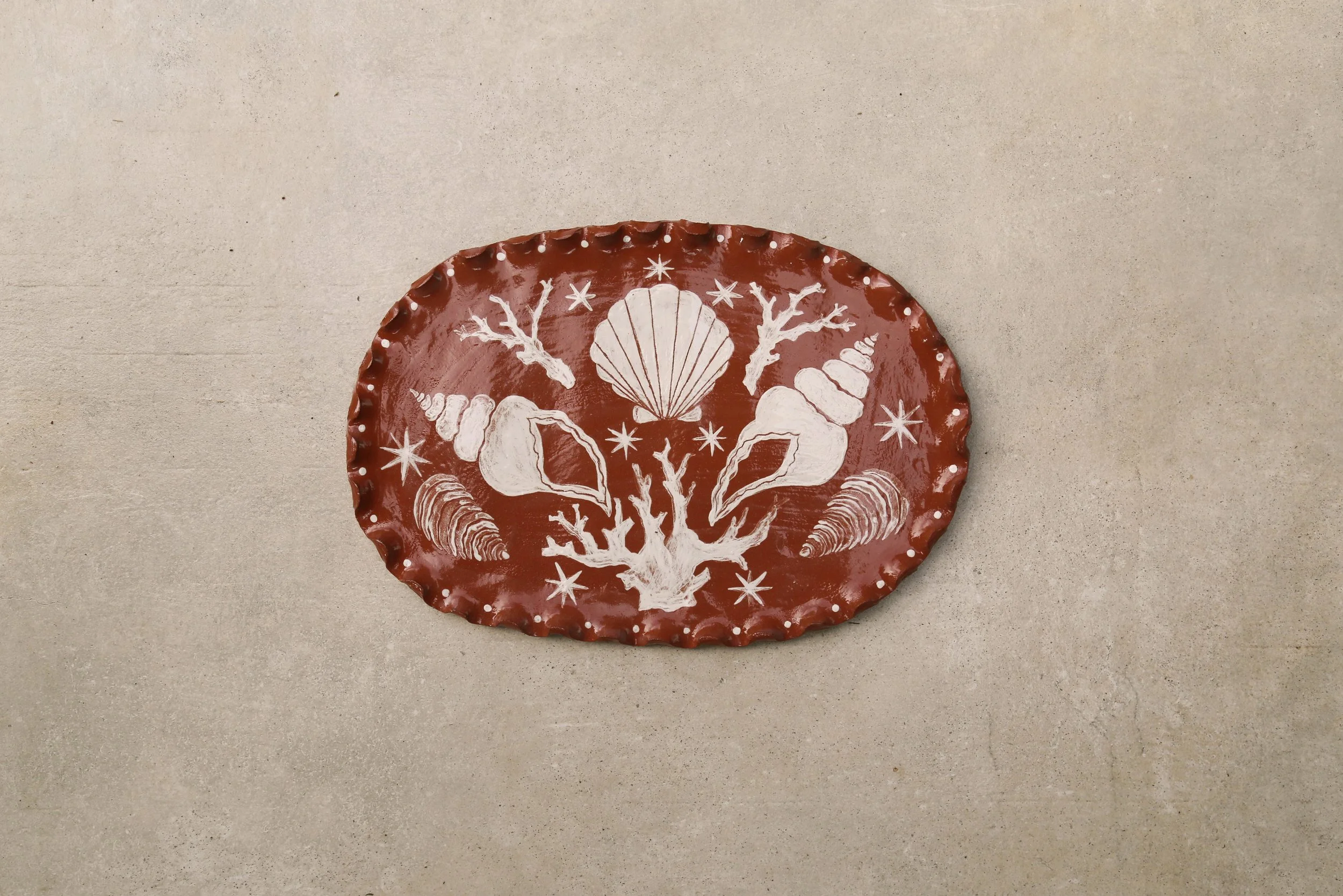 Large Shell Platter