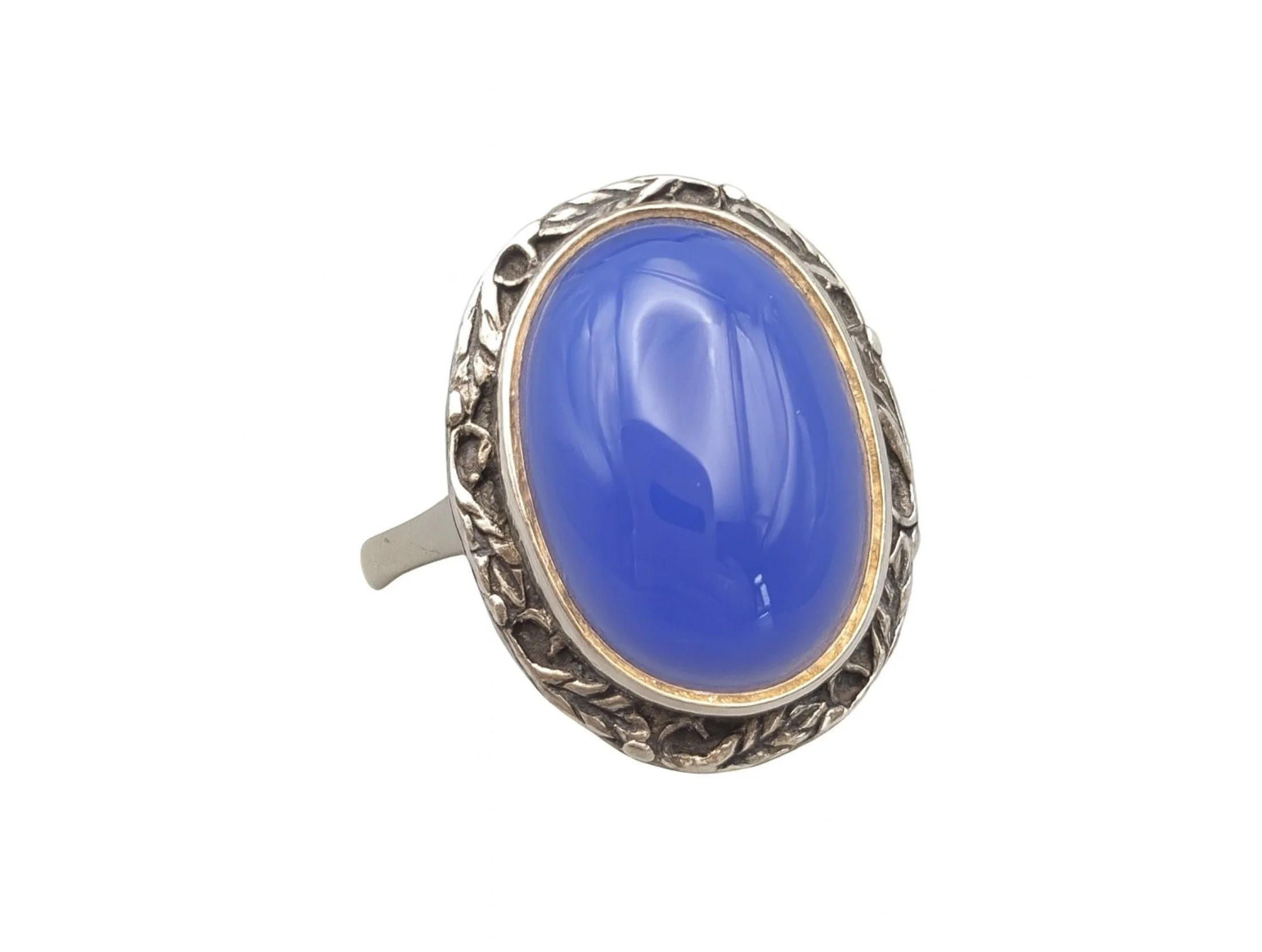 Blue Cabochon Cocktail Ring.jpg