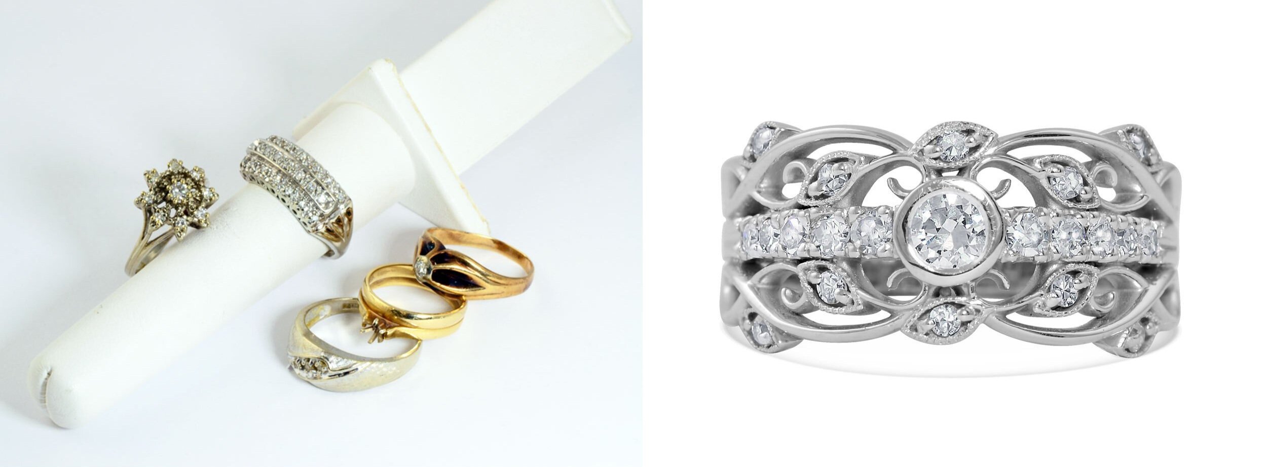 Wholesaler of Modern plain design diamond ring | Jewelxy - 227561