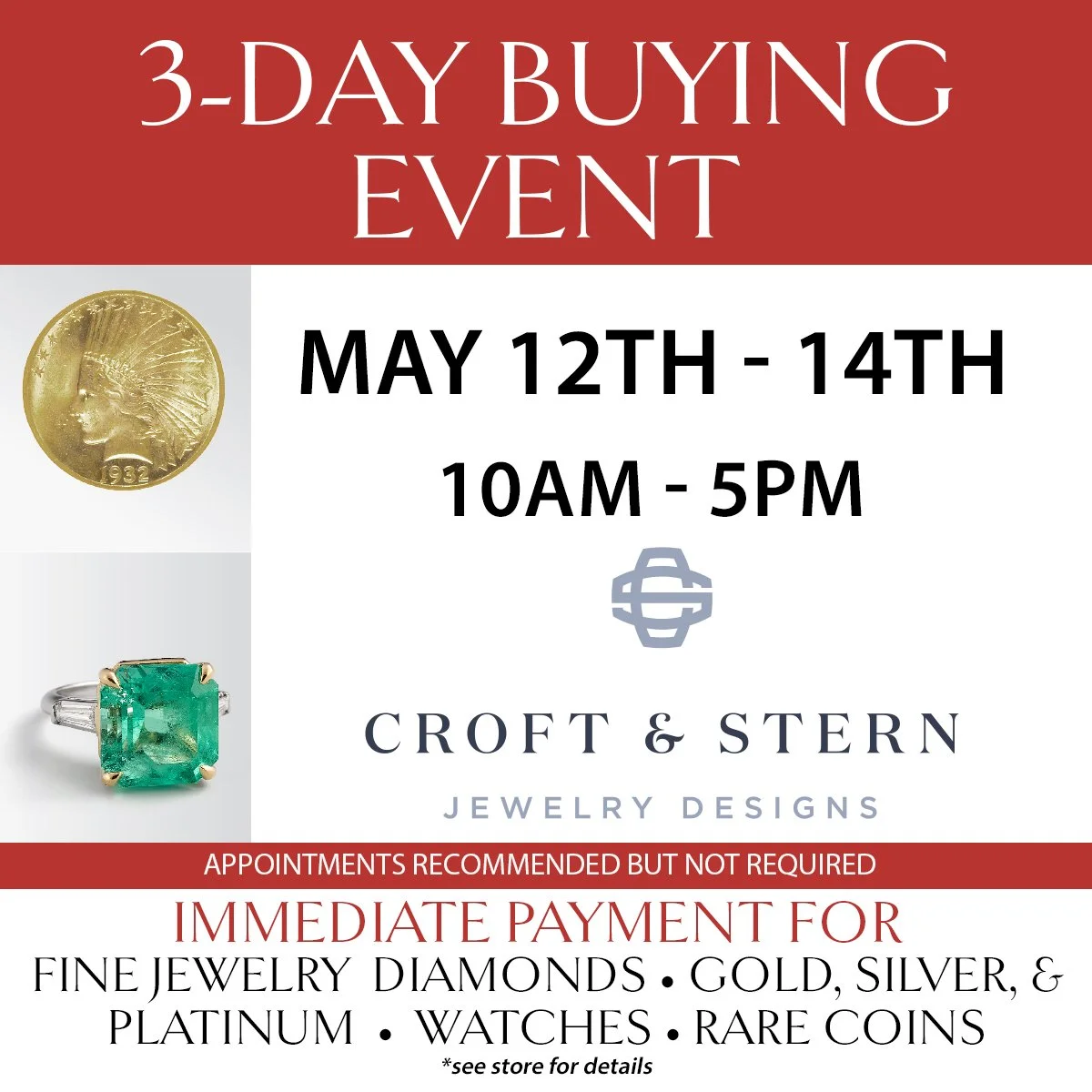 https://www.croftandstern.com/special-events/estate-jewelry-buying-event-may