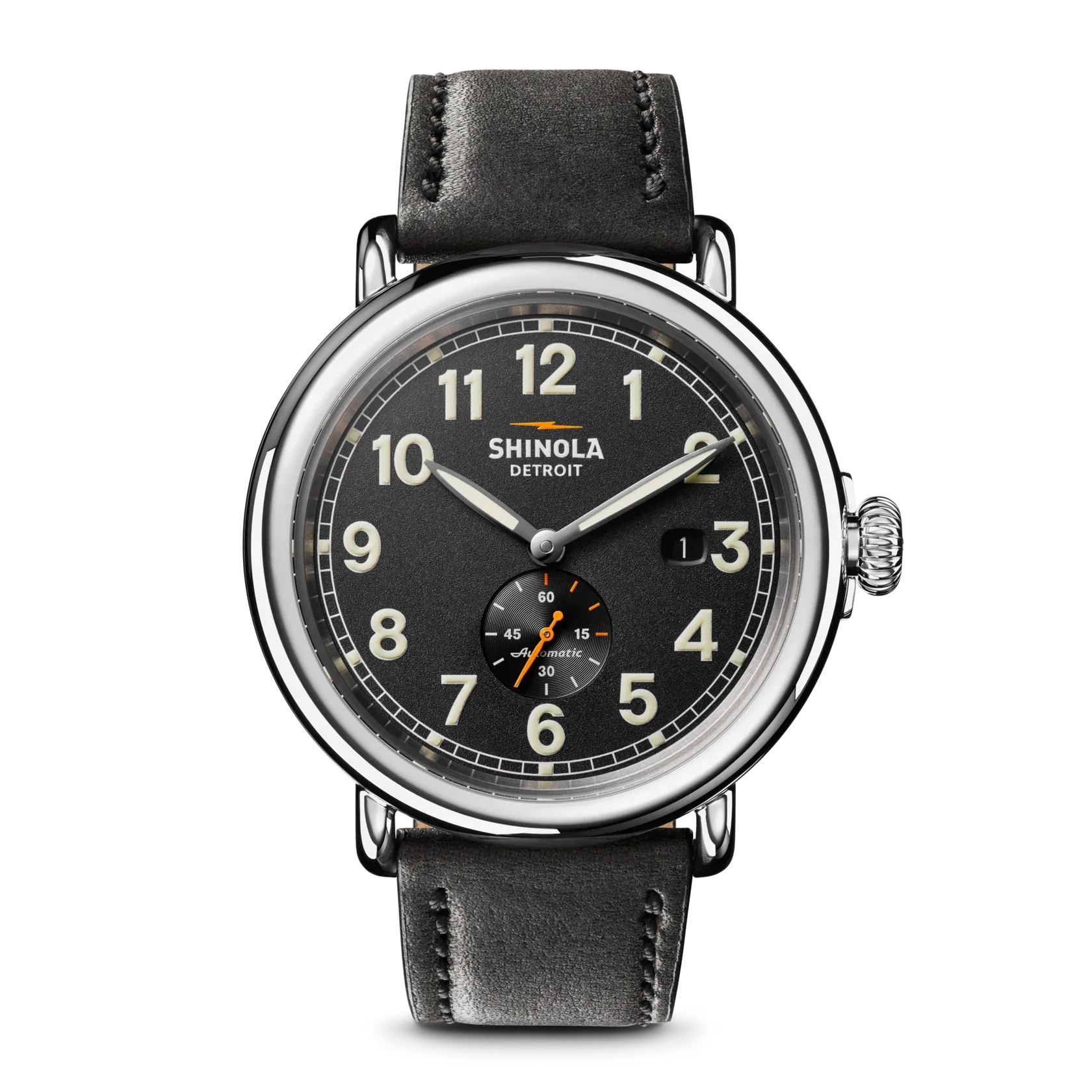 Runwell Automatic Subseconds 45mm-Black