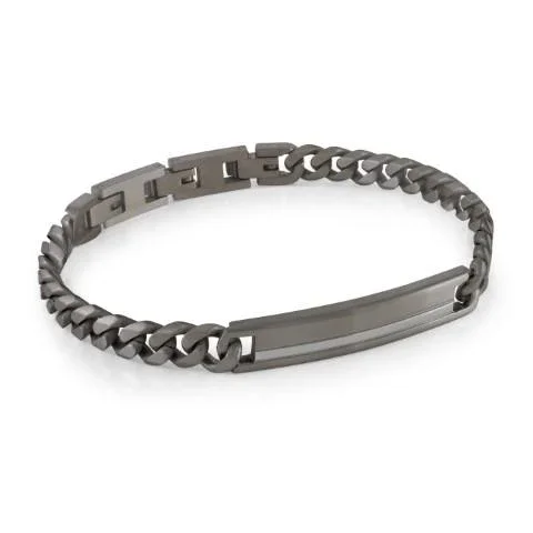 gunmetal id bracelet.webp