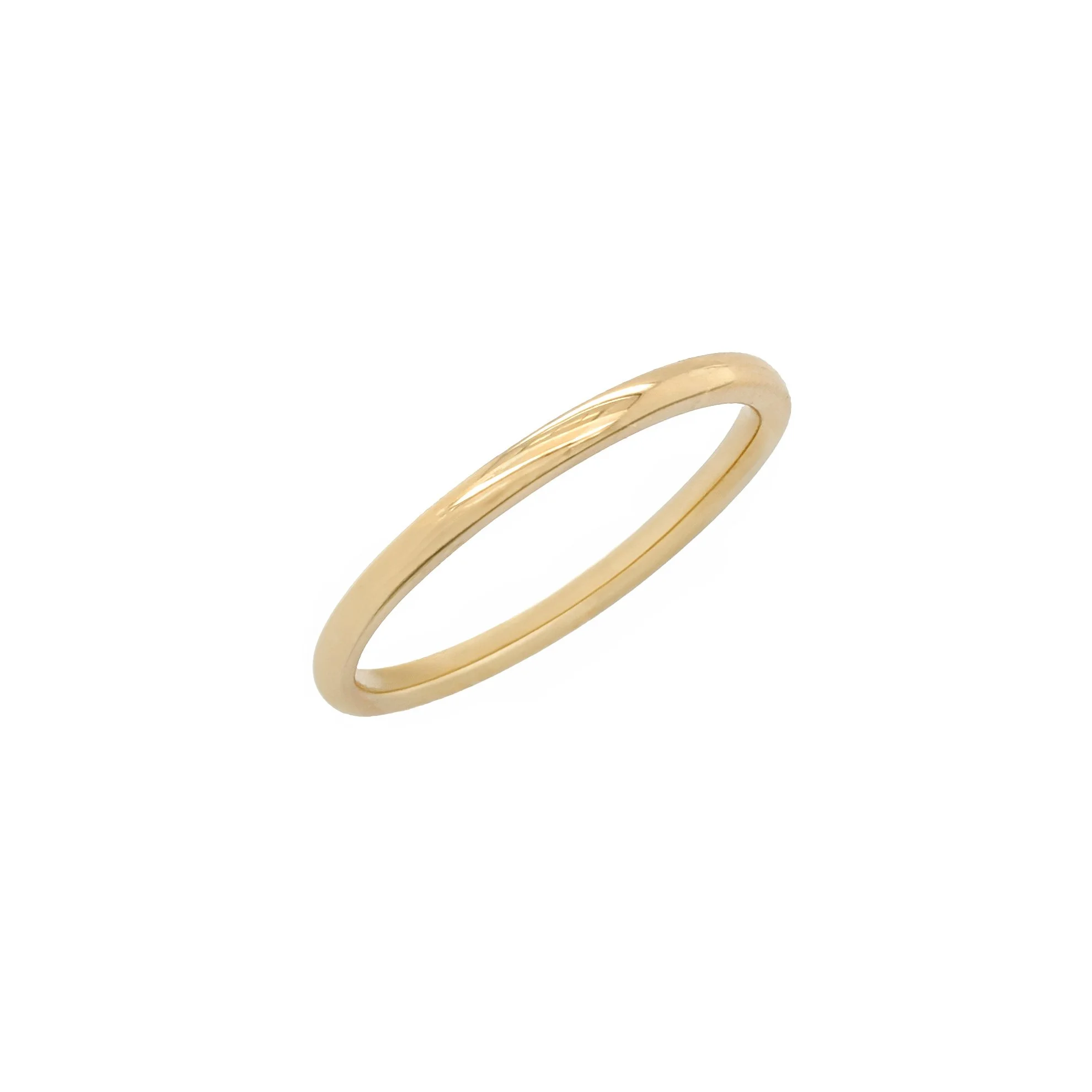 14K Yellow Gold 1.5mm Band