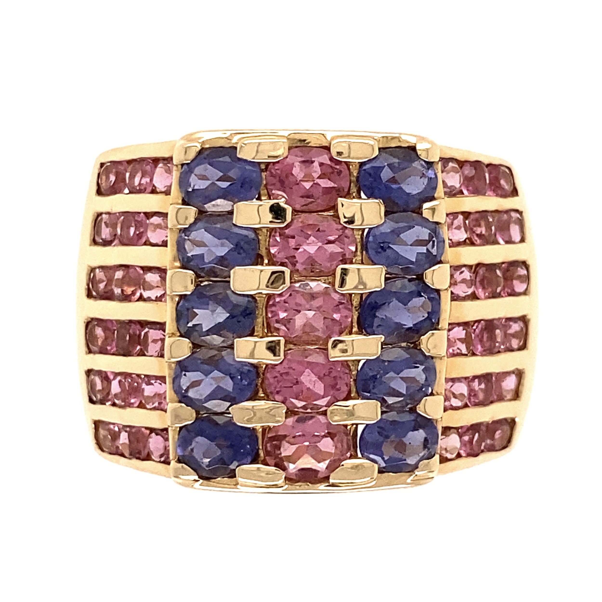 Pink Tourmaline and Tanzanite ring.jpg