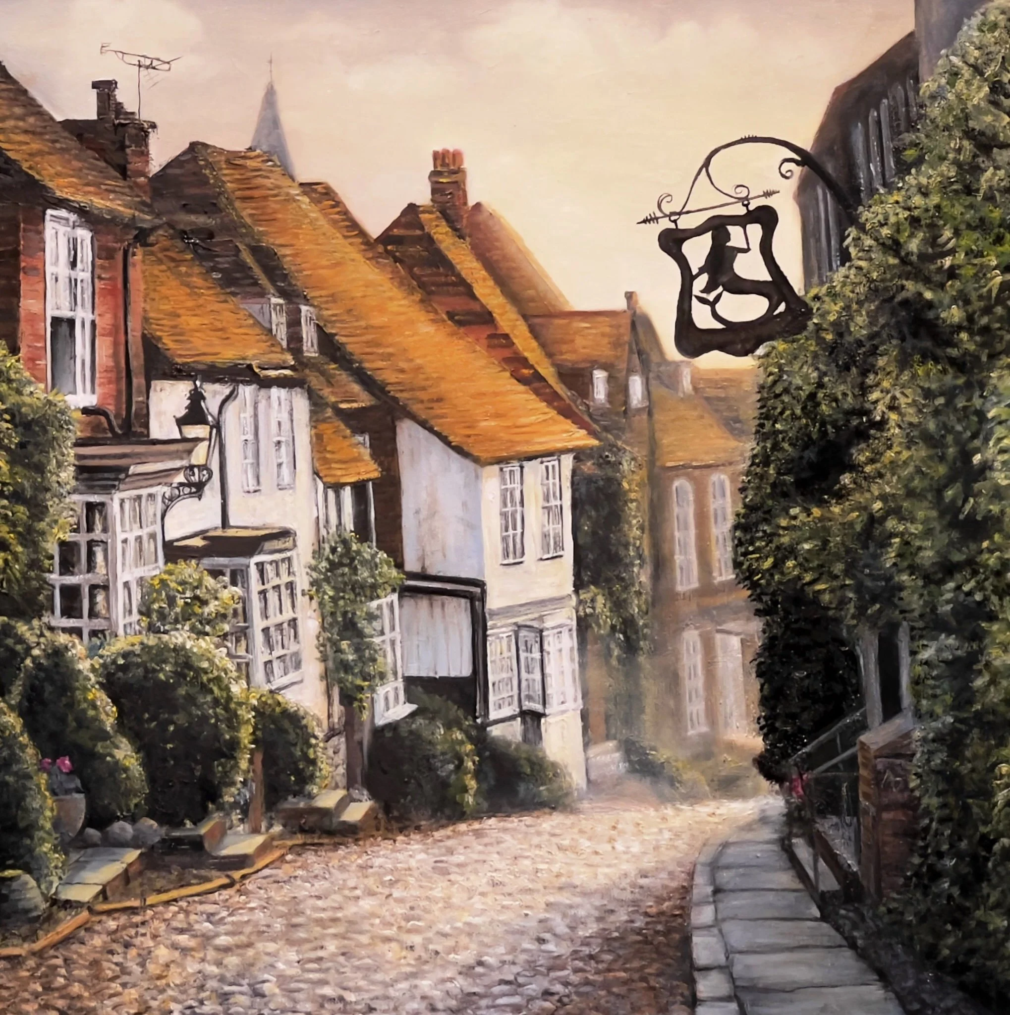 Mermaid Inn, Rye | 2022 | Oil on canvas